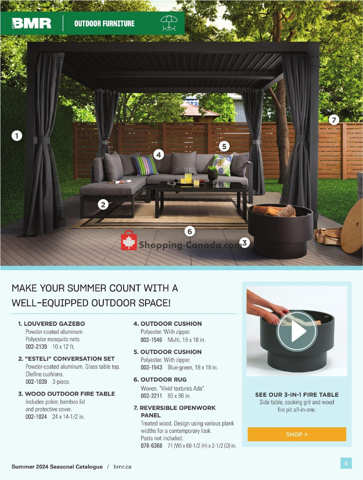 BMR flyer from Thursday March 14, 2024 to Saturday August 31, 2024 - page 5