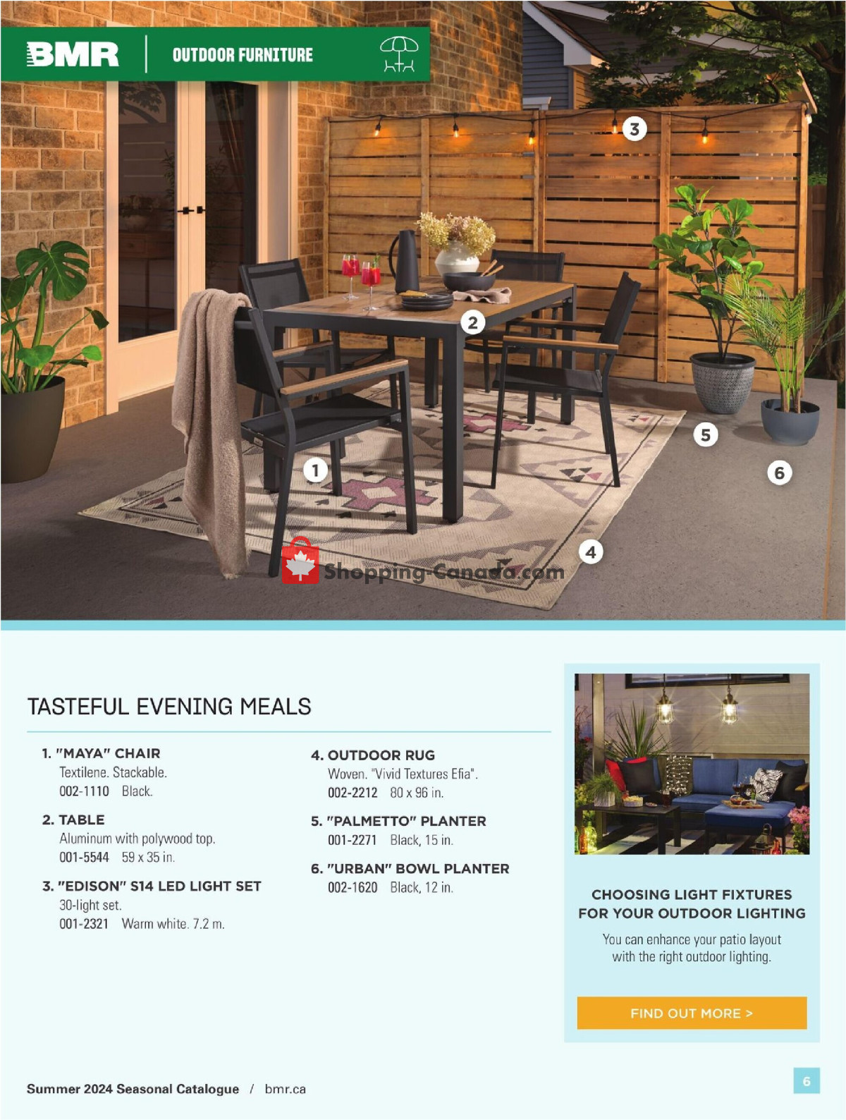 BMR flyer from Thursday March 14, 2024 to Saturday August 31, 2024 - page 6