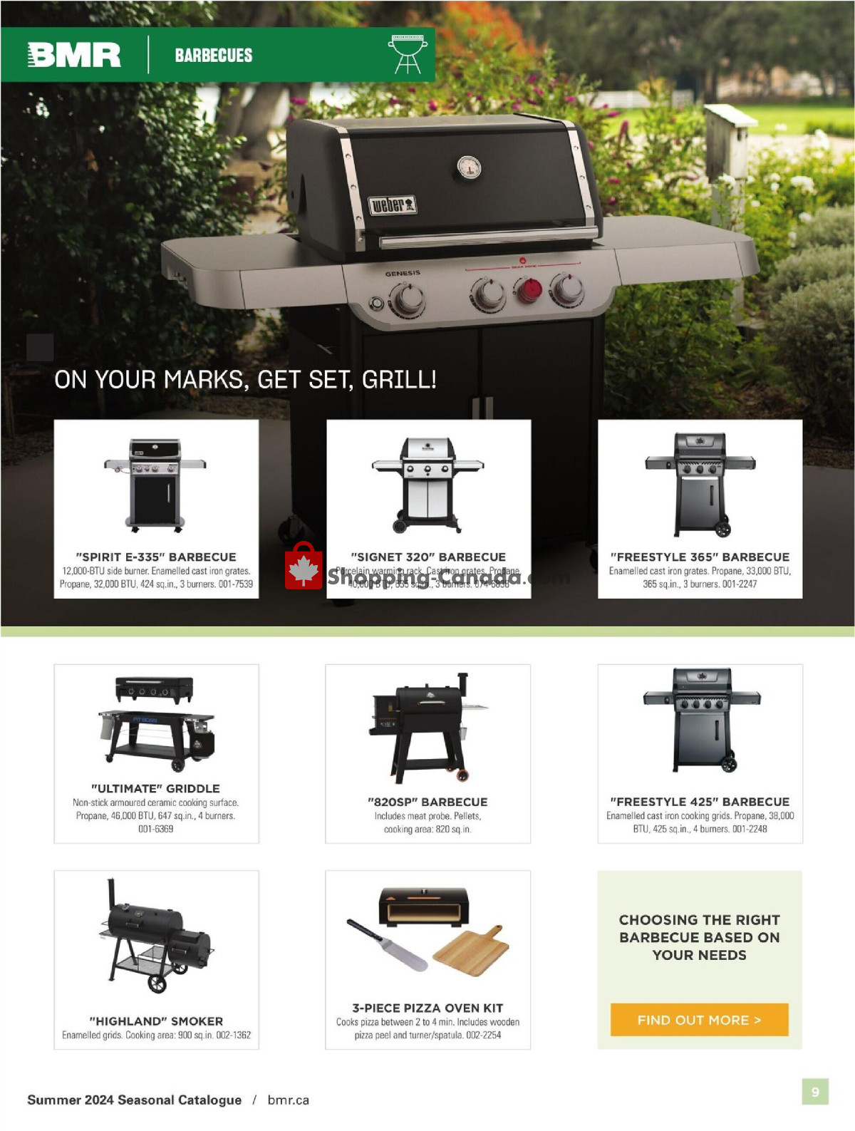 BMR flyer from Thursday March 14, 2024 to Saturday August 31, 2024 - page 9