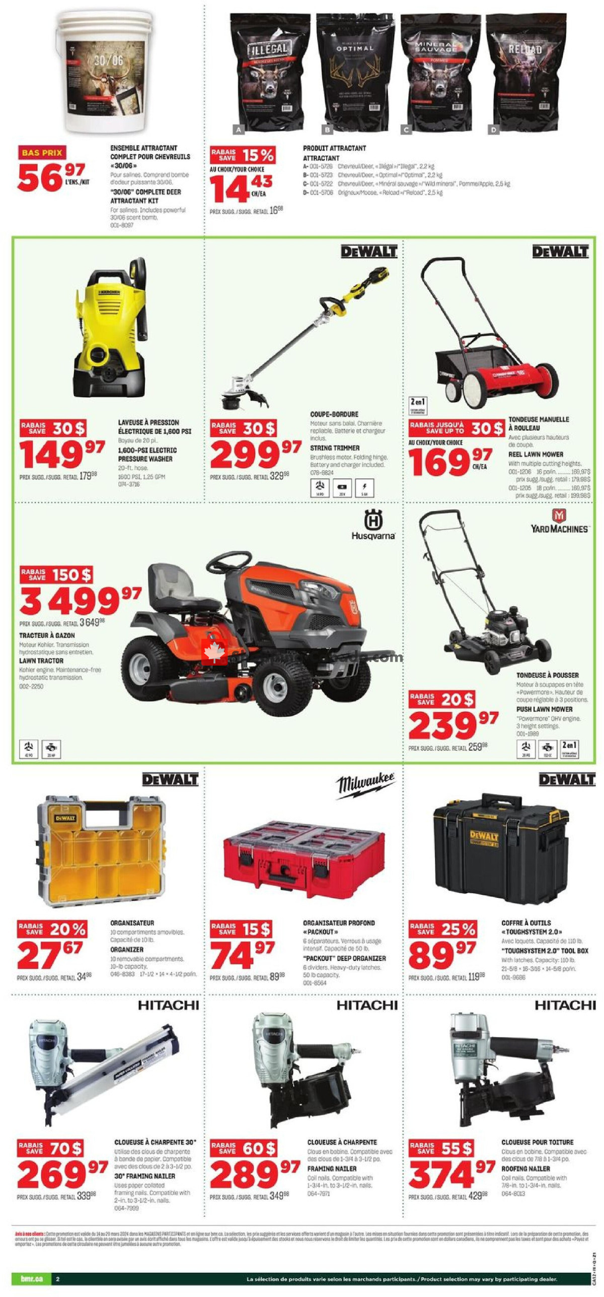 BMR flyer from Thursday March 14, 2024 to Wednesday March 20, 2024 - page 2