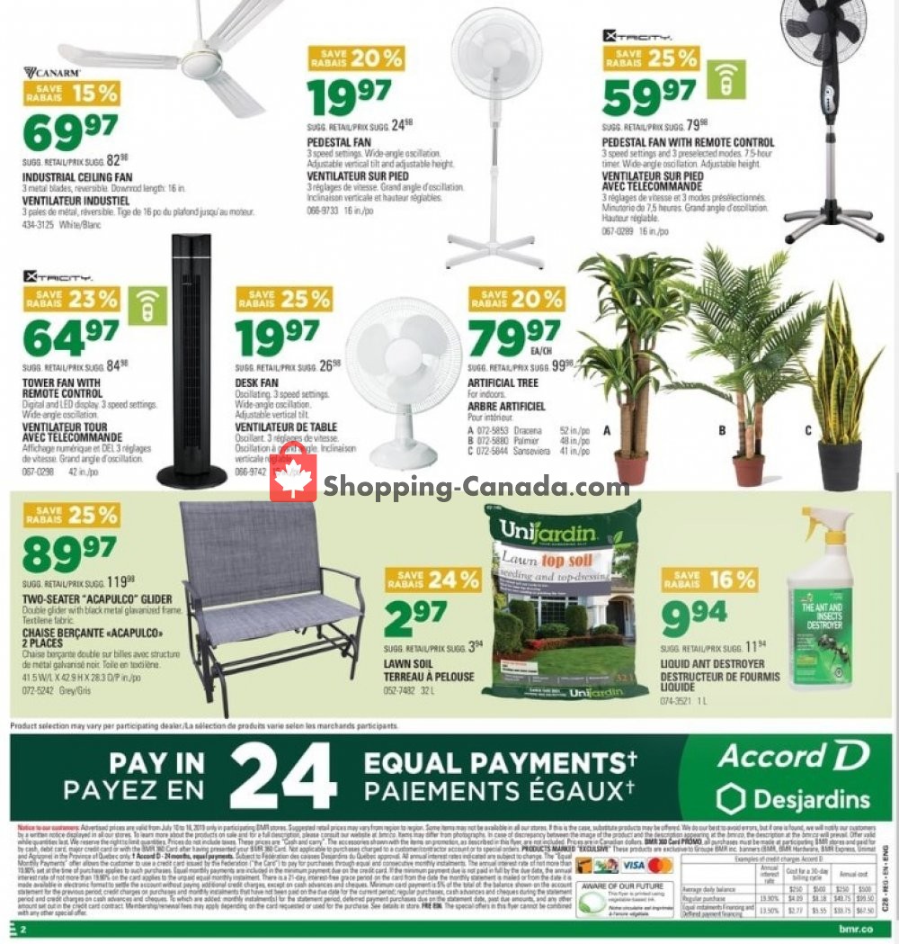 BMR flyer from Wednesday July 10, 2019 to Tuesday July 16, 2019 - page 4