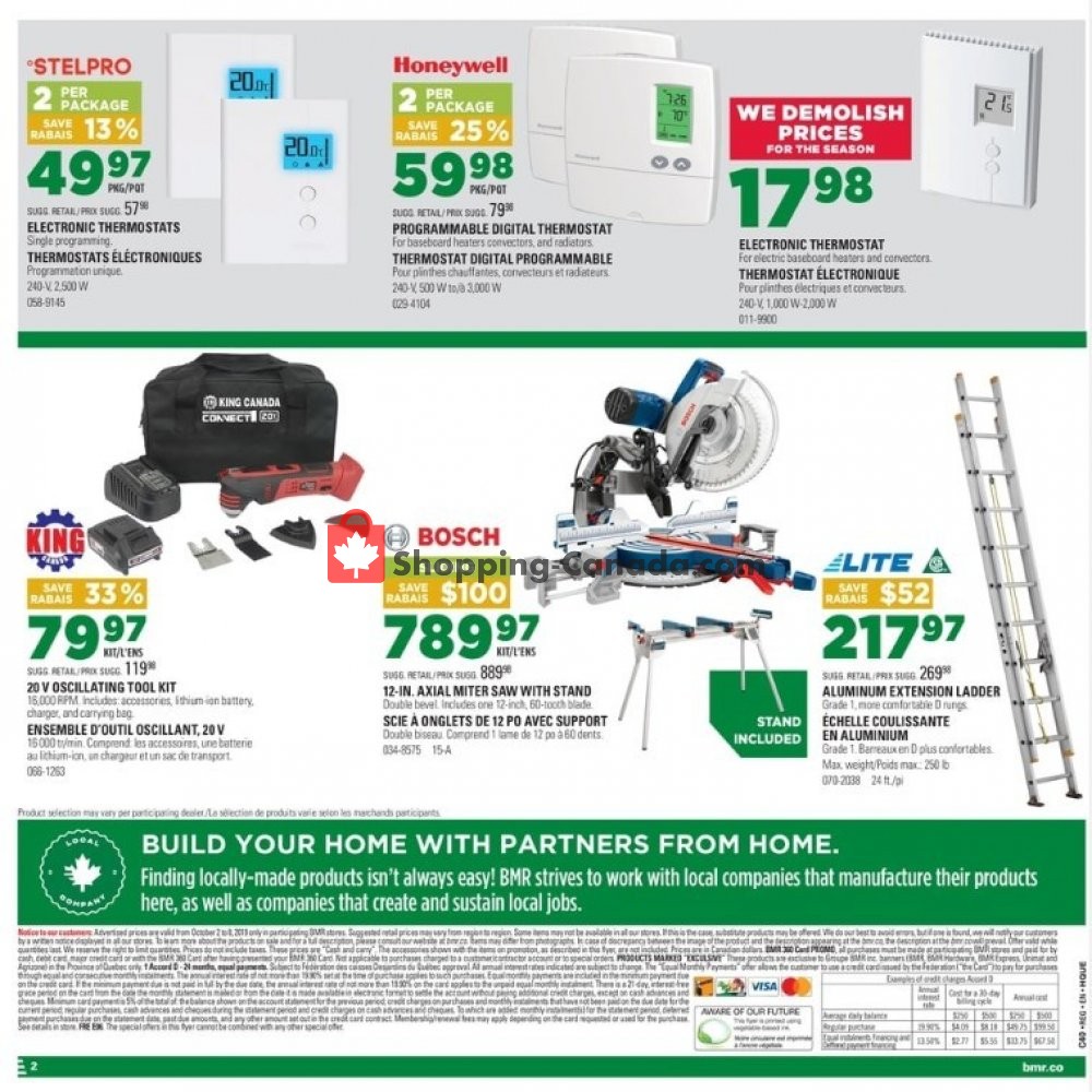 BMR flyer from Wednesday October 2, 2019 to Tuesday October 8, 2019 - page 4