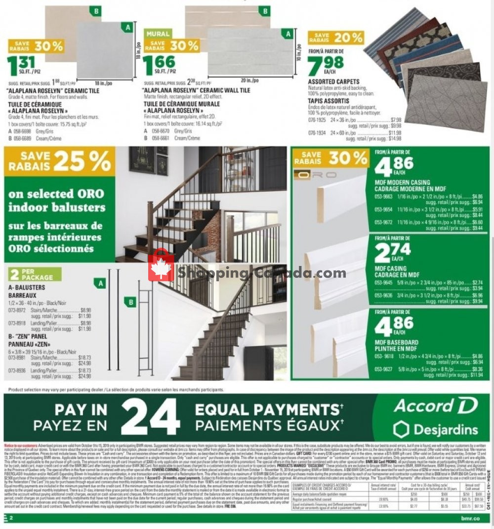 BMR flyer from Wednesday October 9, 2019 to Tuesday October 15, 2019 - page 4
