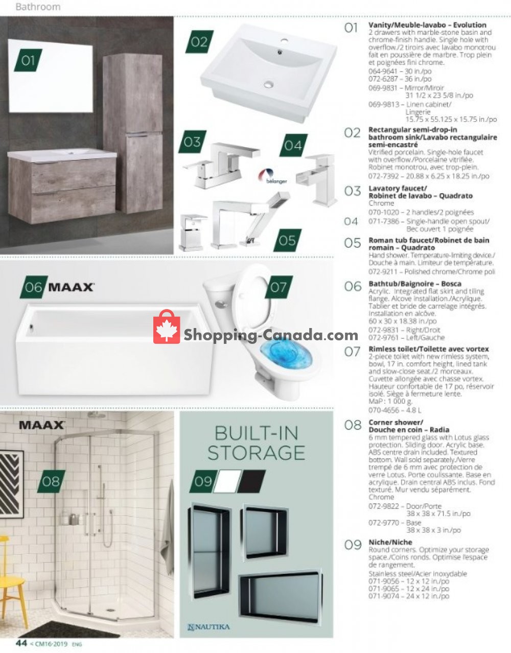 BMR flyer from Wednesday April 17, 2019 to Tuesday May 14, 2019 - page 44
