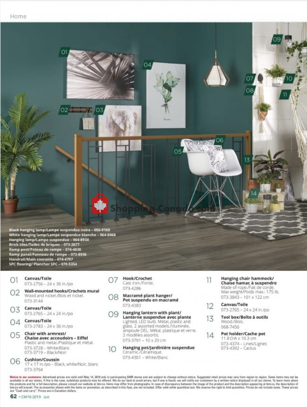BMR flyer from Wednesday April 17, 2019 to Tuesday May 14, 2019 - page 62
