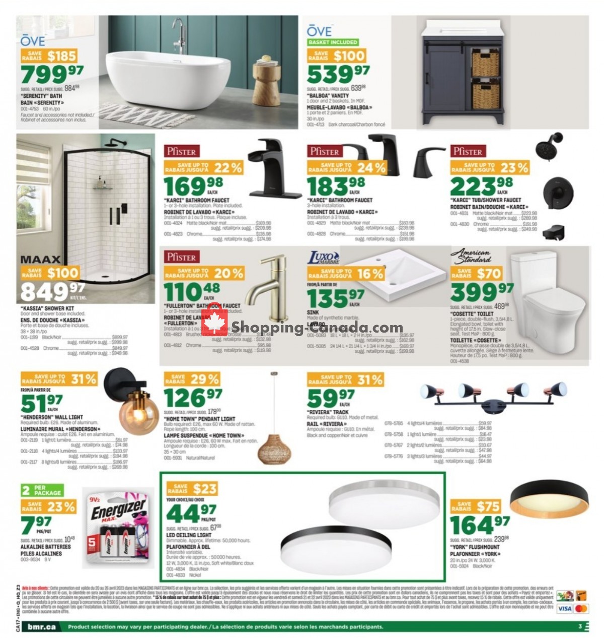 BMR flyer from Thursday April 20, 2023 to Wednesday April 26, 2023 - page 3