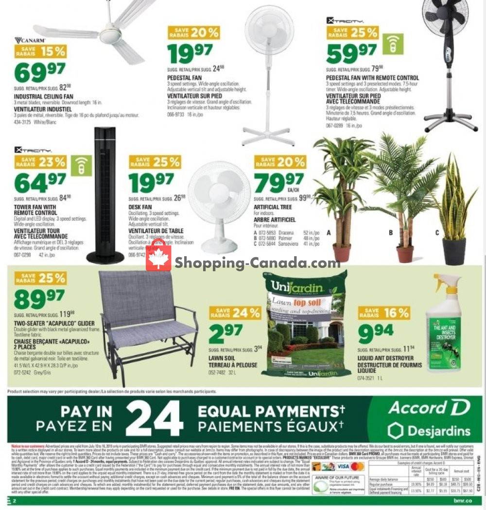 BMR flyer from Wednesday July 10, 2019 to Tuesday July 16, 2019 - page 4
