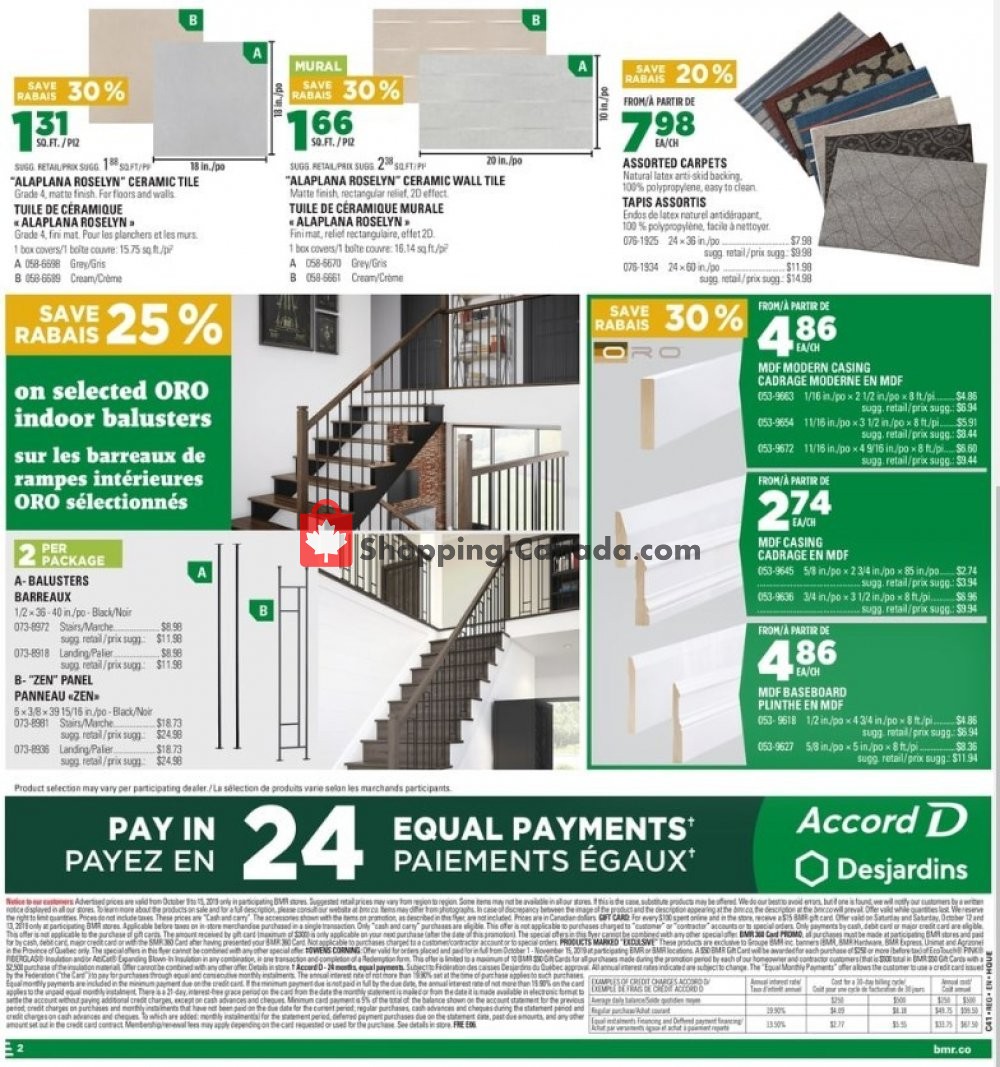 BMR flyer from Wednesday October 9, 2019 to Tuesday October 15, 2019 - page 4