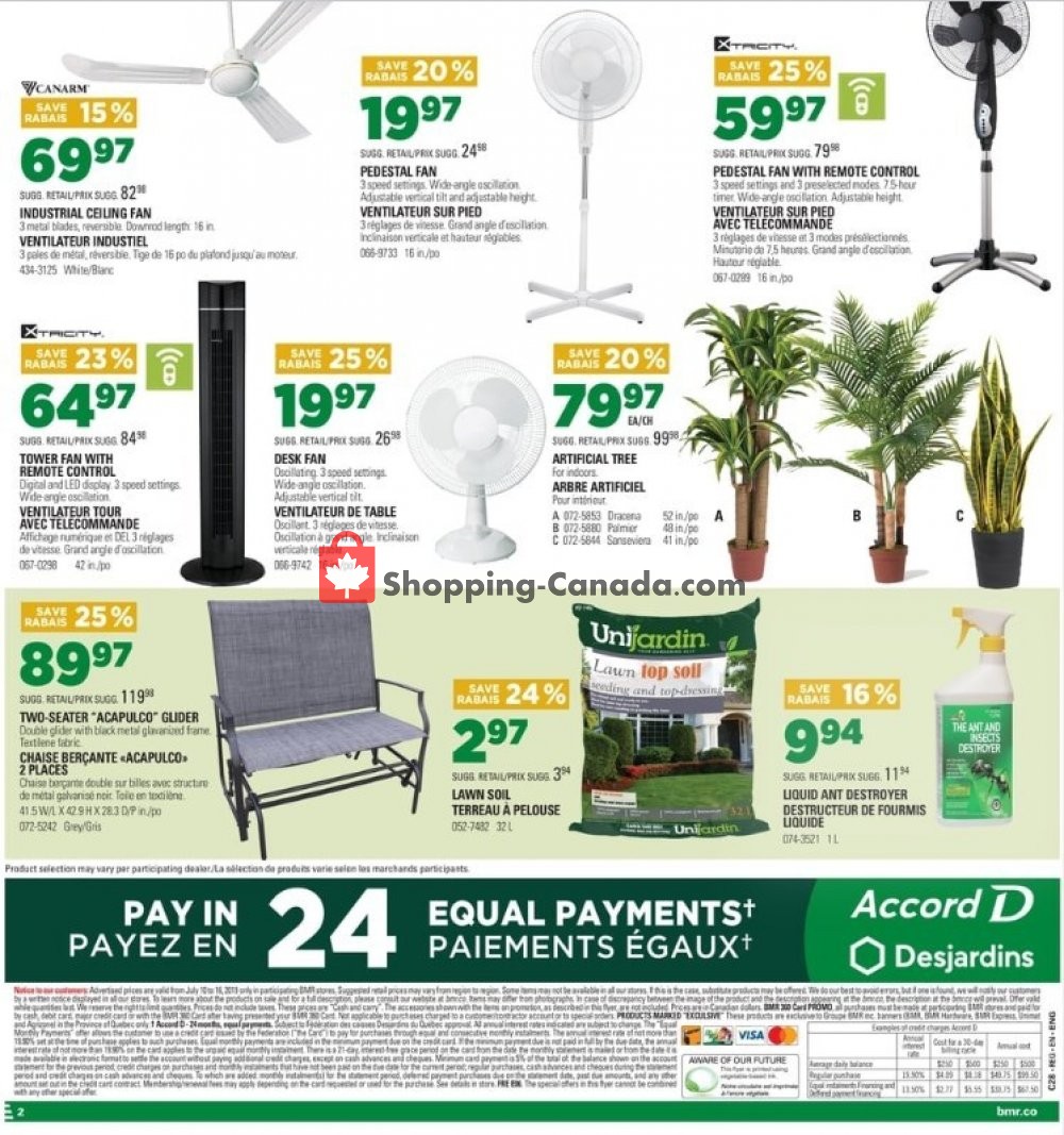 BMR flyer from Wednesday July 10, 2019 to Tuesday July 16, 2019 - page 4