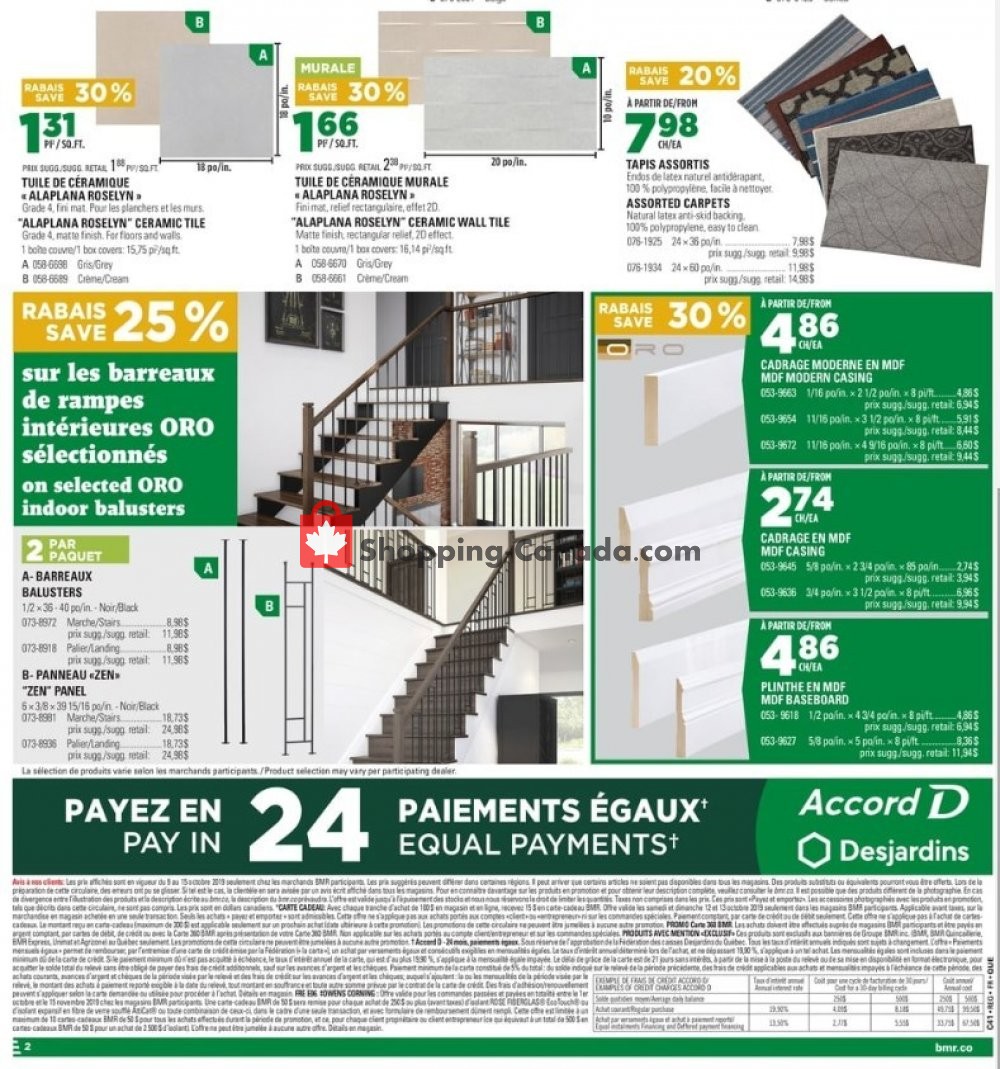 BMR flyer from Wednesday October 9, 2019 to Tuesday October 15, 2019 - page 4