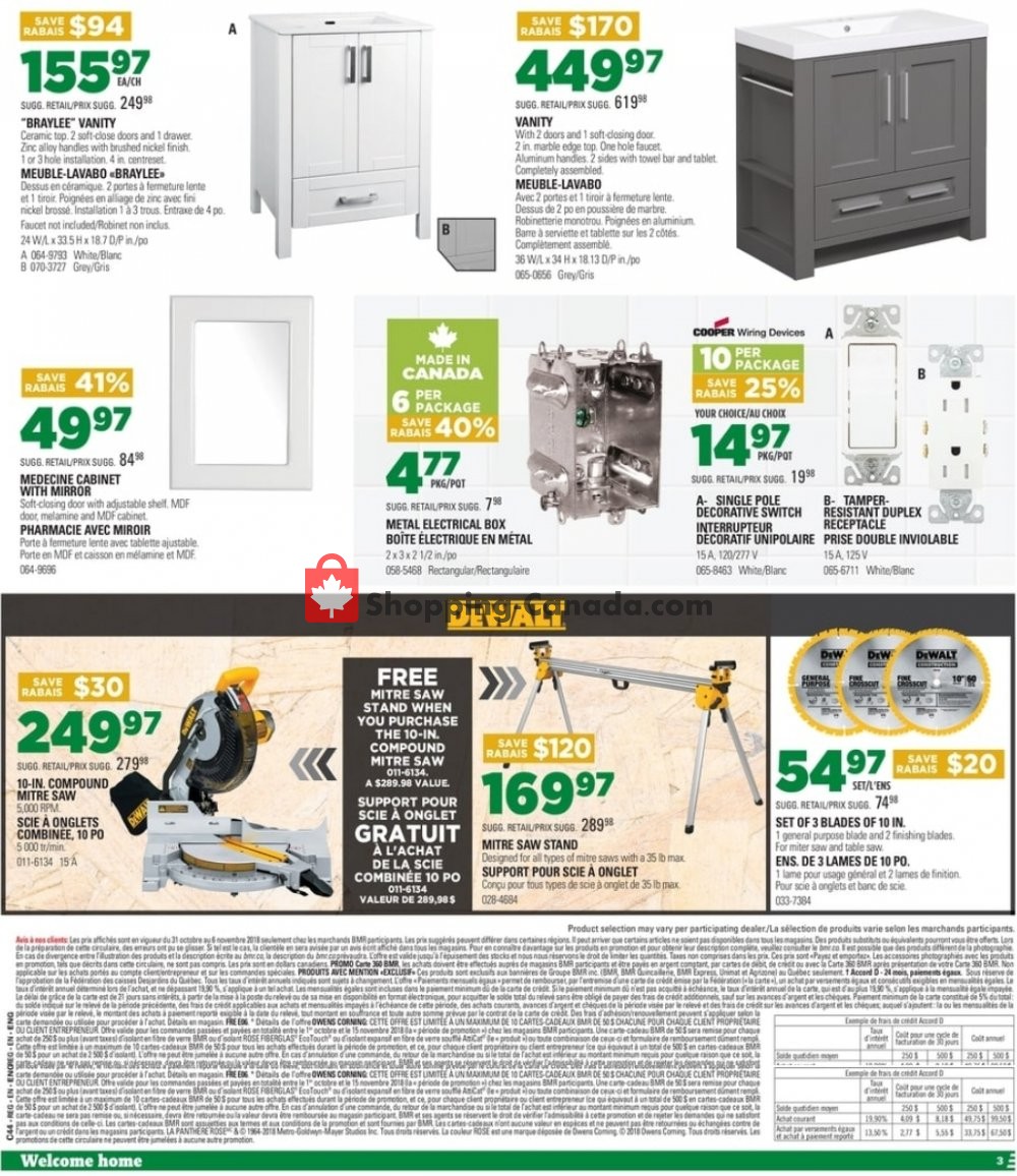 BMR flyer from Wednesday October 31, 2018 to Tuesday November 6, 2018 - page 6