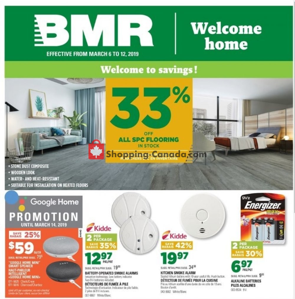 BMR flyer from Wednesday March 6, 2019 to Tuesday March 12, 2019 - page 1