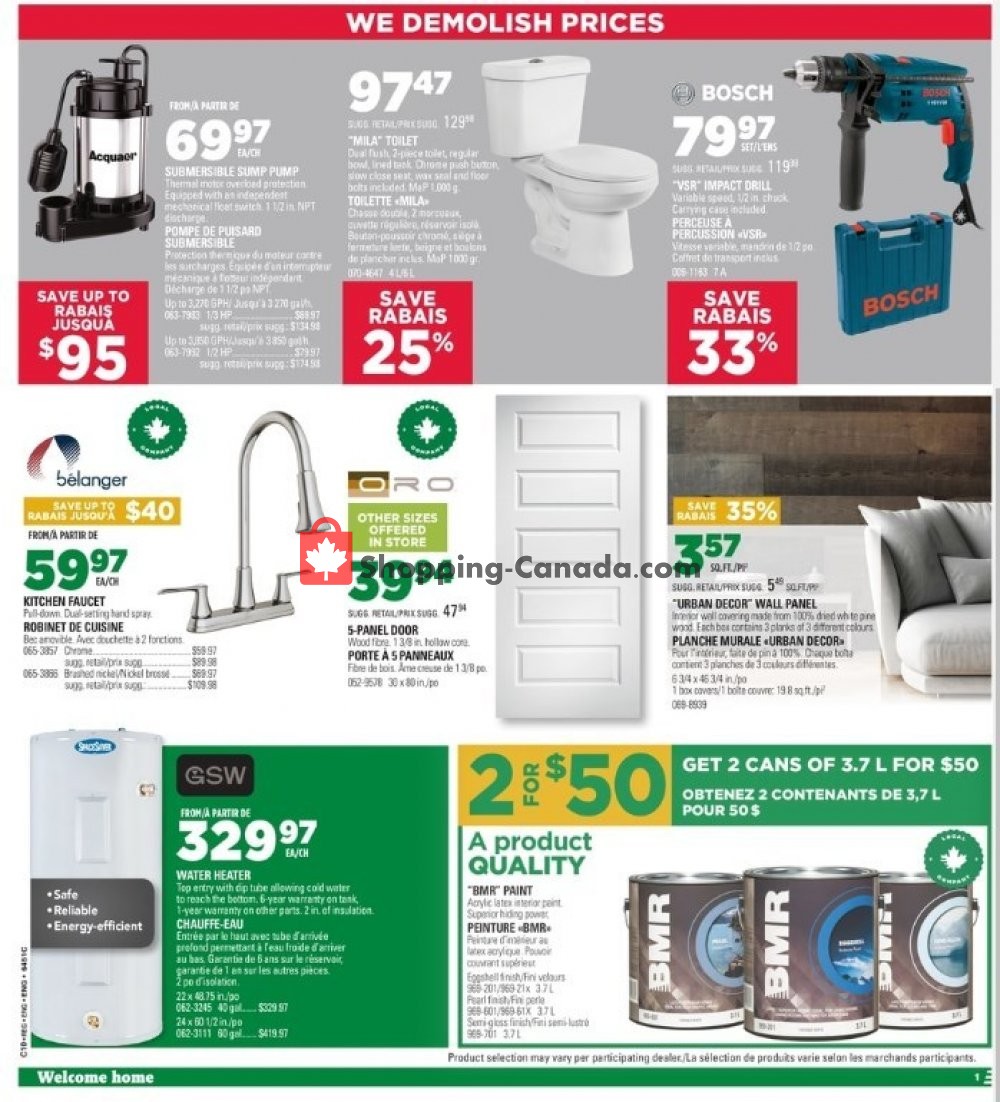 BMR flyer from Wednesday March 6, 2019 to Tuesday March 12, 2019 - page 2