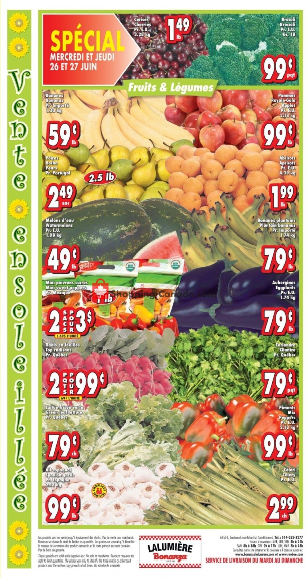 Bonanza Lalumière flyer from Wednesday June 26, 2019 to Tuesday July 2, 2019 - page 6