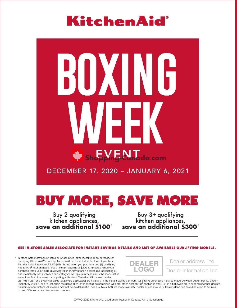Bonanza Furniture flyer from Thursday December 17, 2020 to Wednesday January 6, 2021 - page 1