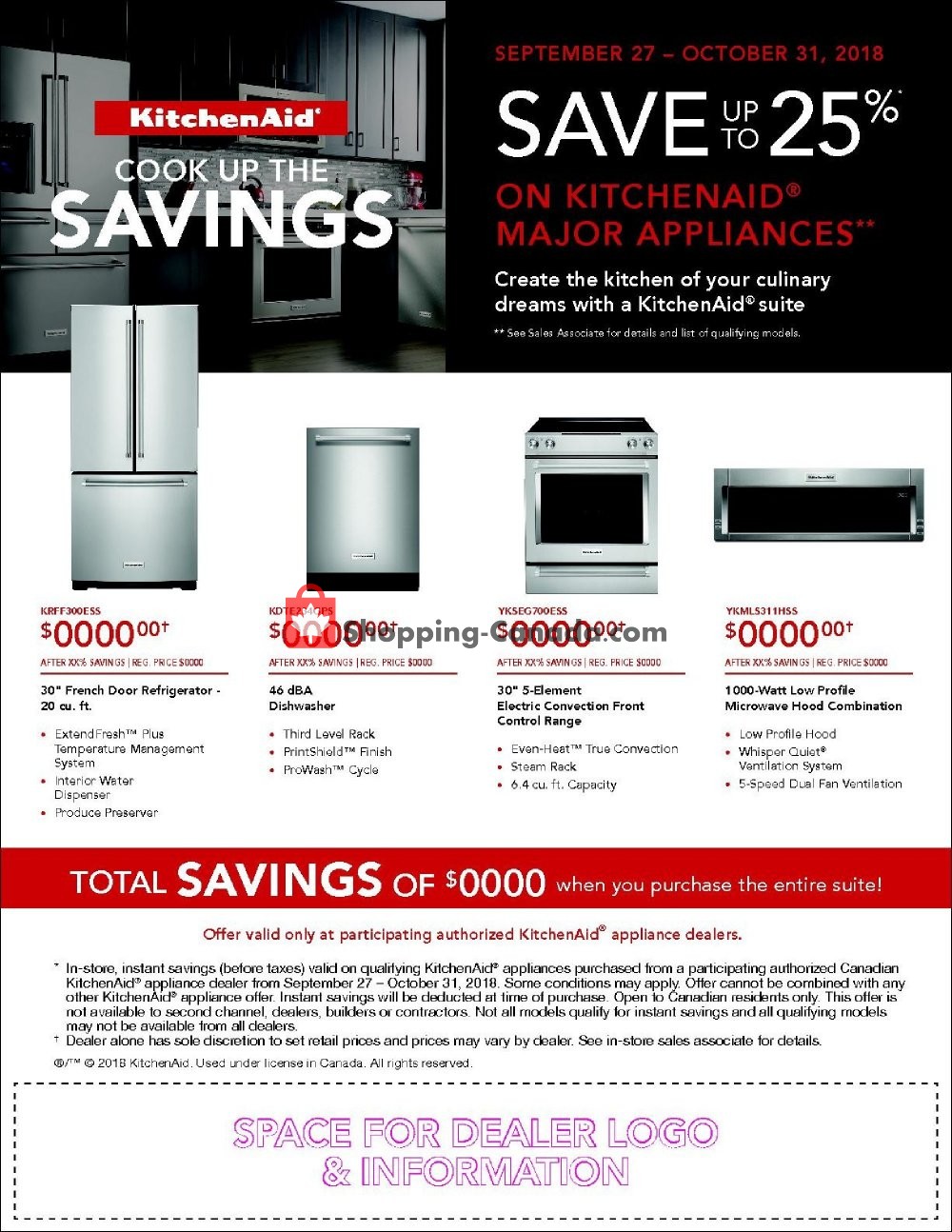 Bonanza Furniture flyer from Thursday September 27, 2018 to Wednesday October 31, 2018 - page 1