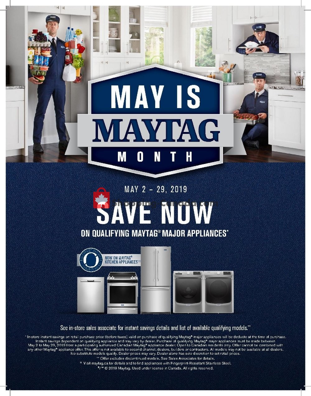 Bonanza Furniture flyer from Thursday May 2, 2019 to Wednesday May 29, 2019 - page 1
