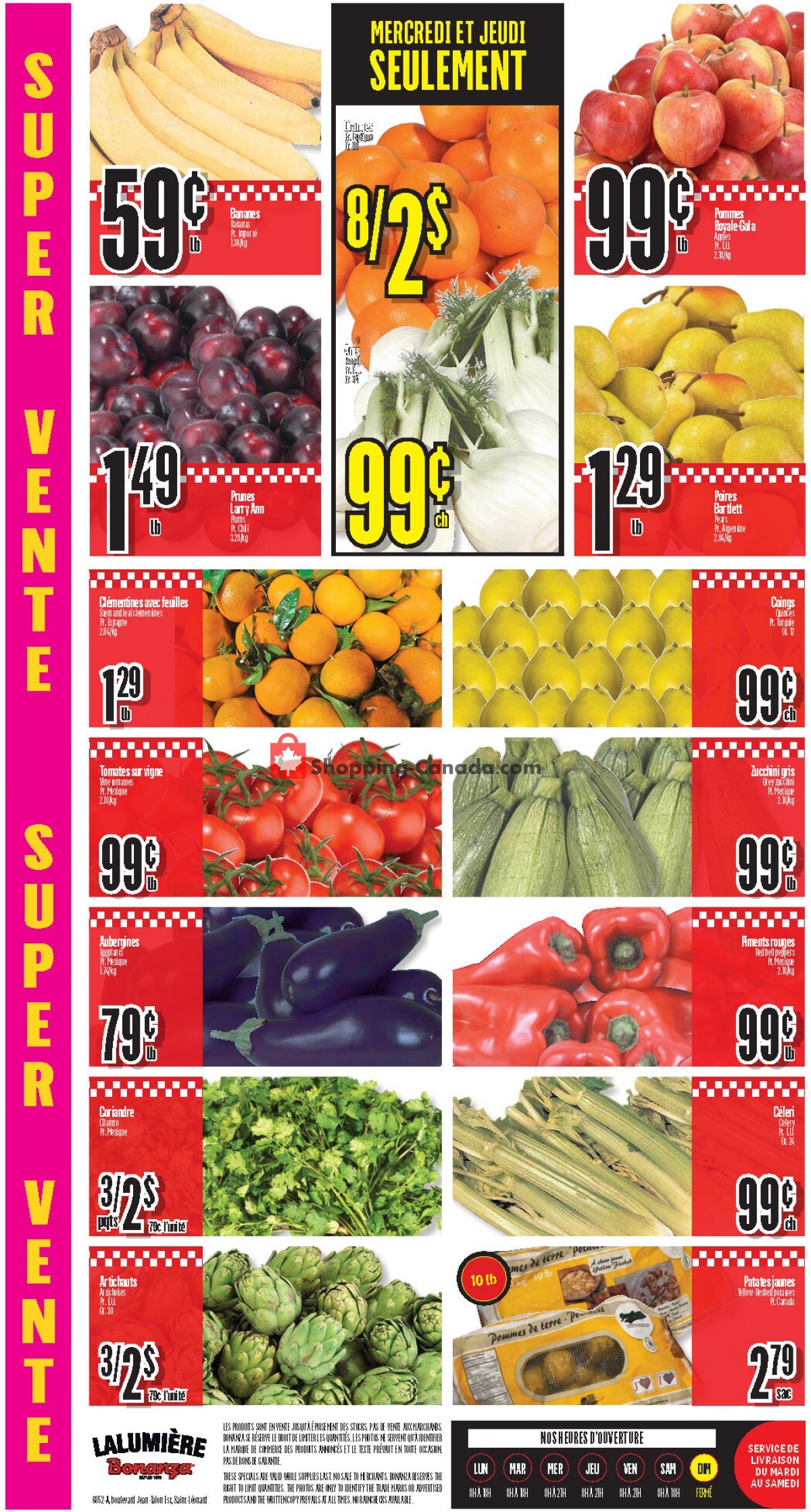 Bonanza Lalumière flyer from Wednesday March 31, 2021 to Tuesday April 6, 2021 - page 6