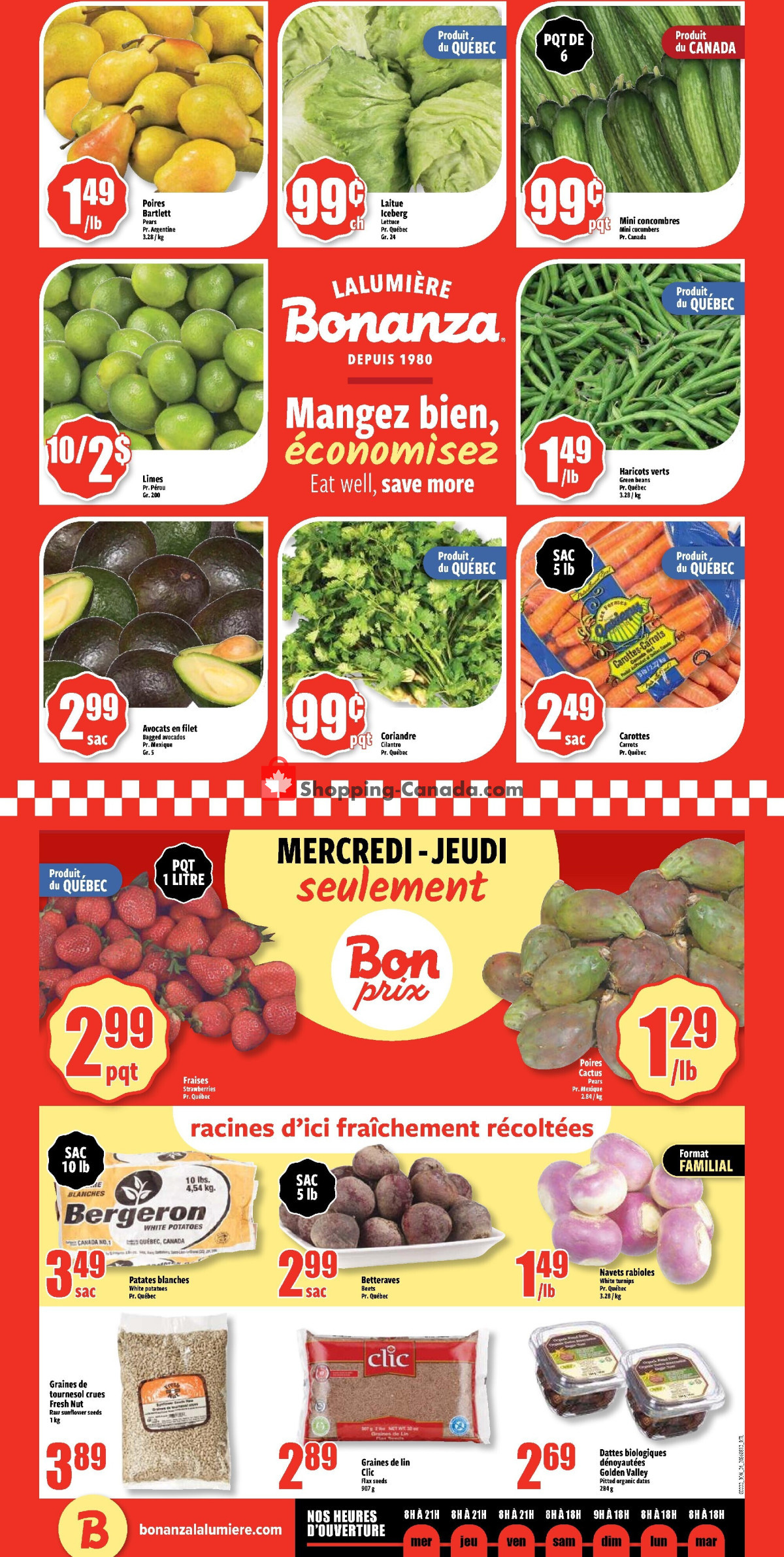 Bonanza Lalumière flyer from Wednesday August 12, 2026 to Tuesday August 18, 2026 - page 4