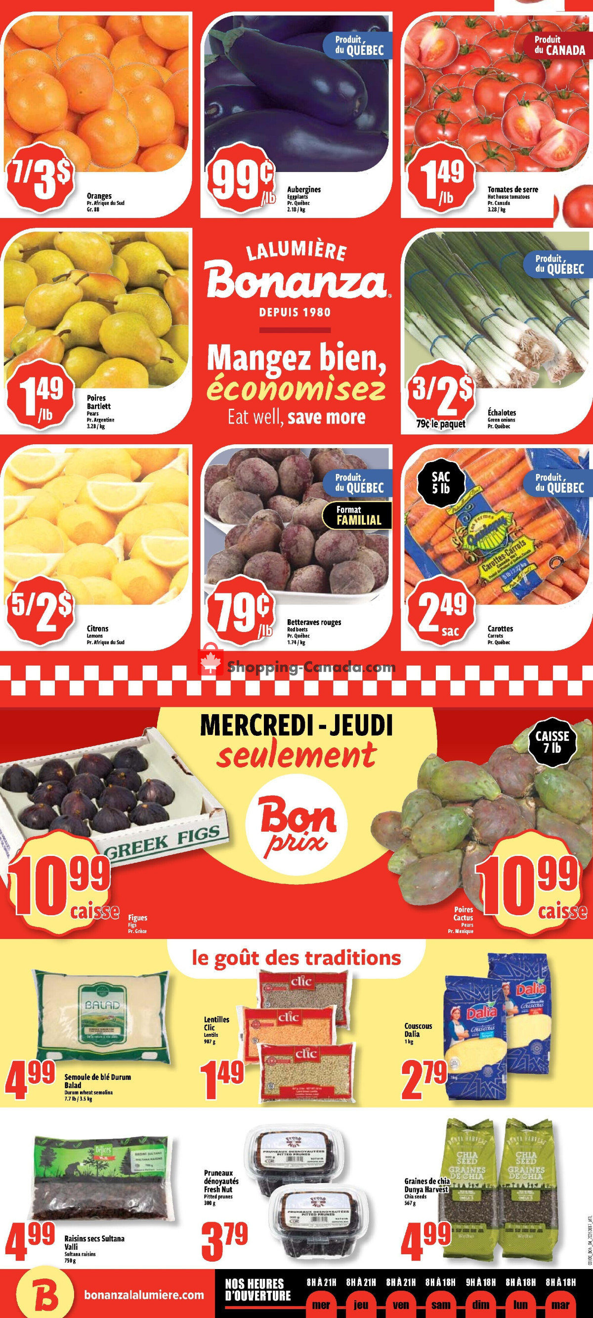 Bonanza Lalumière flyer from Wednesday August 19, 2026 to Tuesday August 25, 2026 - page 4