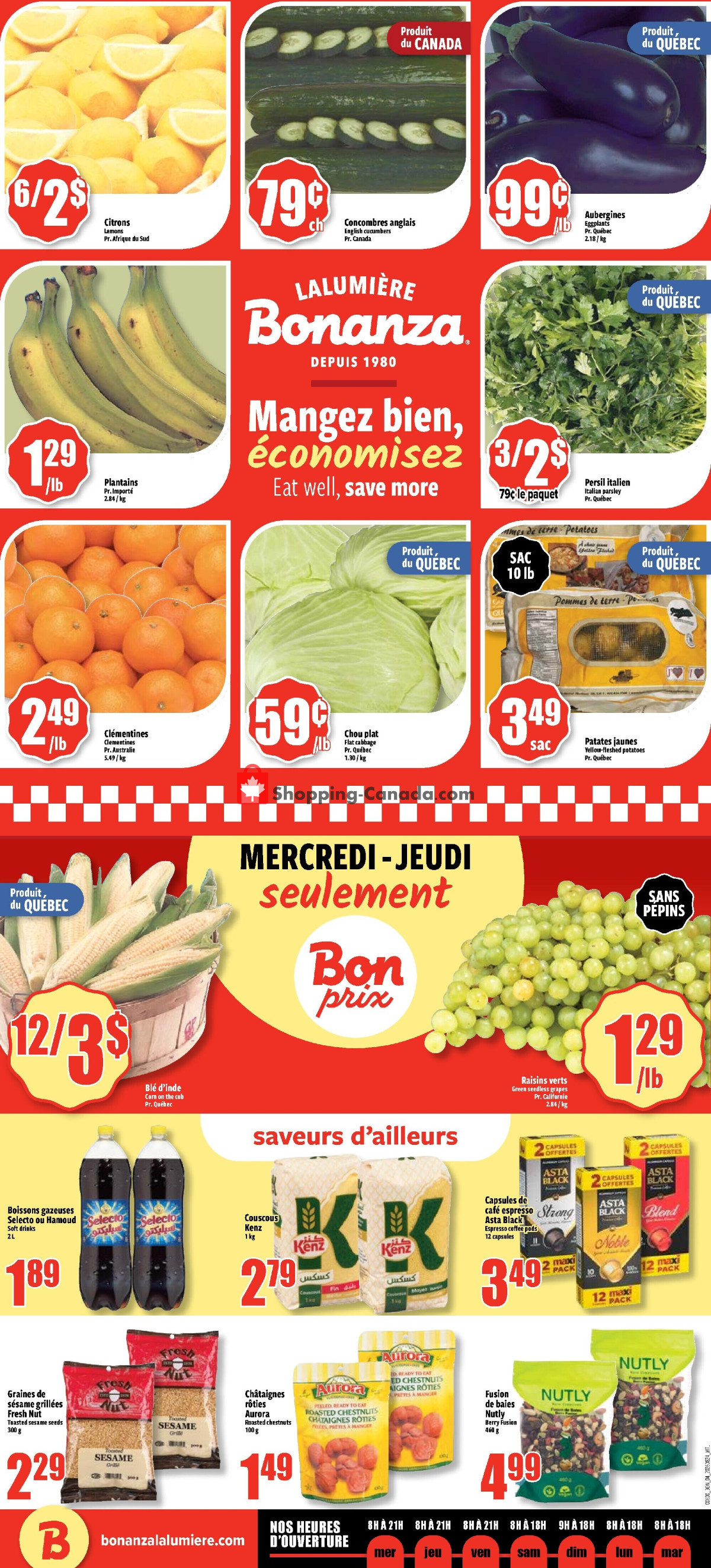 Bonanza Lalumière flyer from Wednesday August 26, 2026 to Tuesday September 1, 2026 - page 4