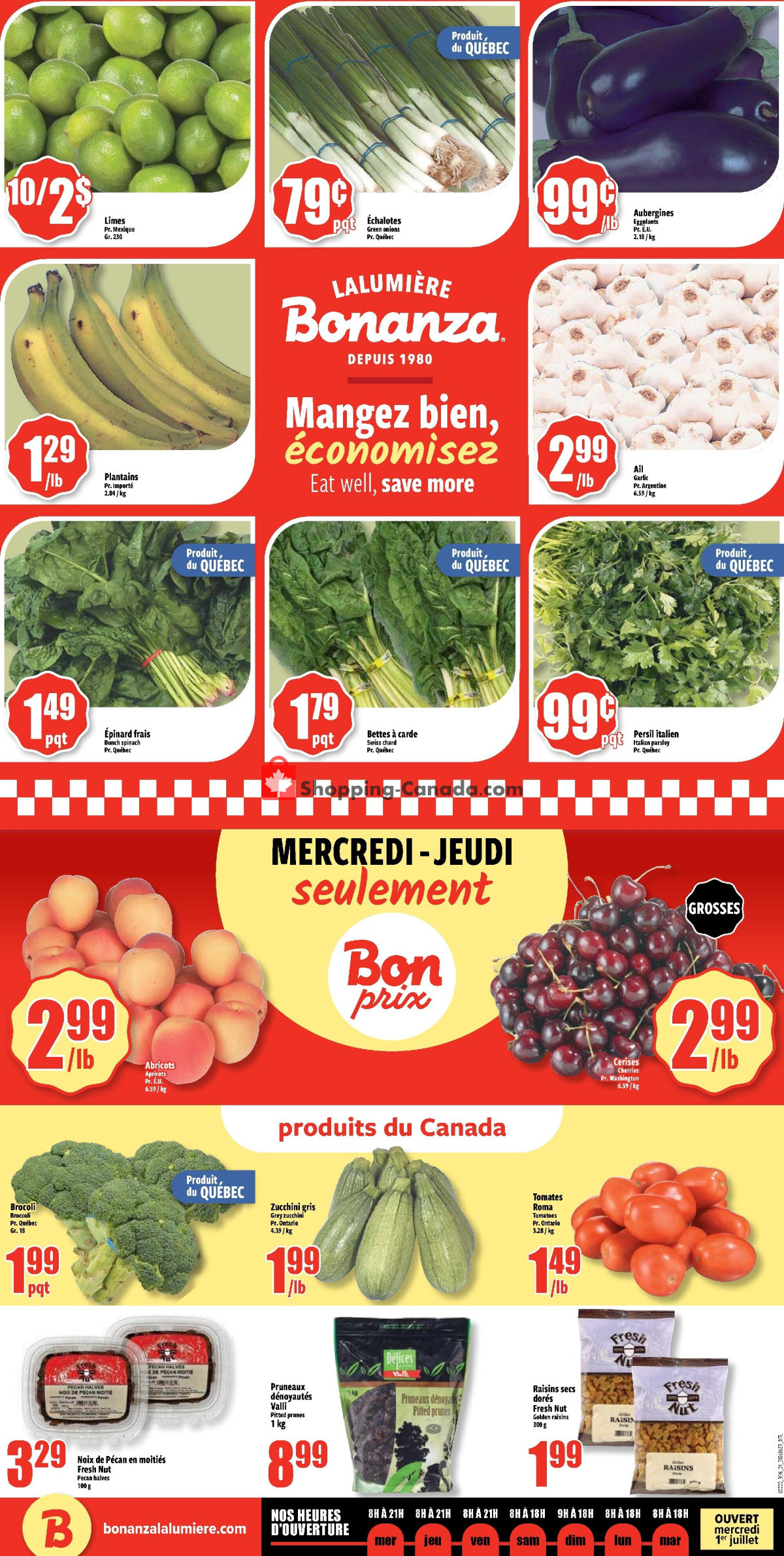 Bonanza Lalumière flyer from Wednesday July 1, 2026 to Tuesday July 7, 2026 - page 4