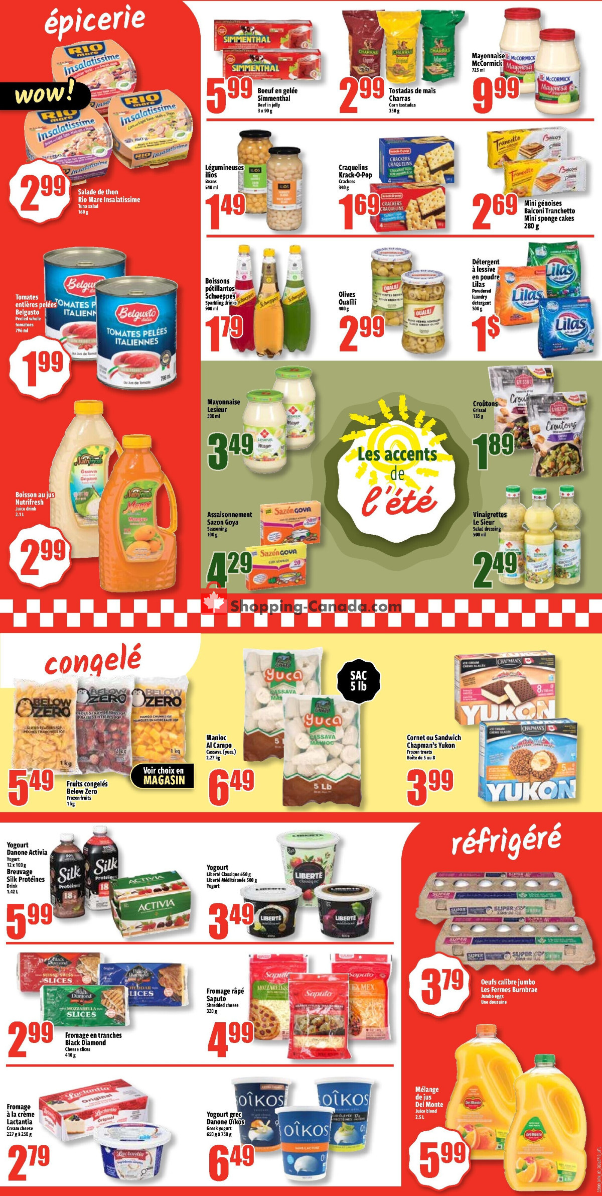 Bonanza Lalumière flyer from Wednesday July 15, 2026 to Tuesday July 21, 2026 - page 2