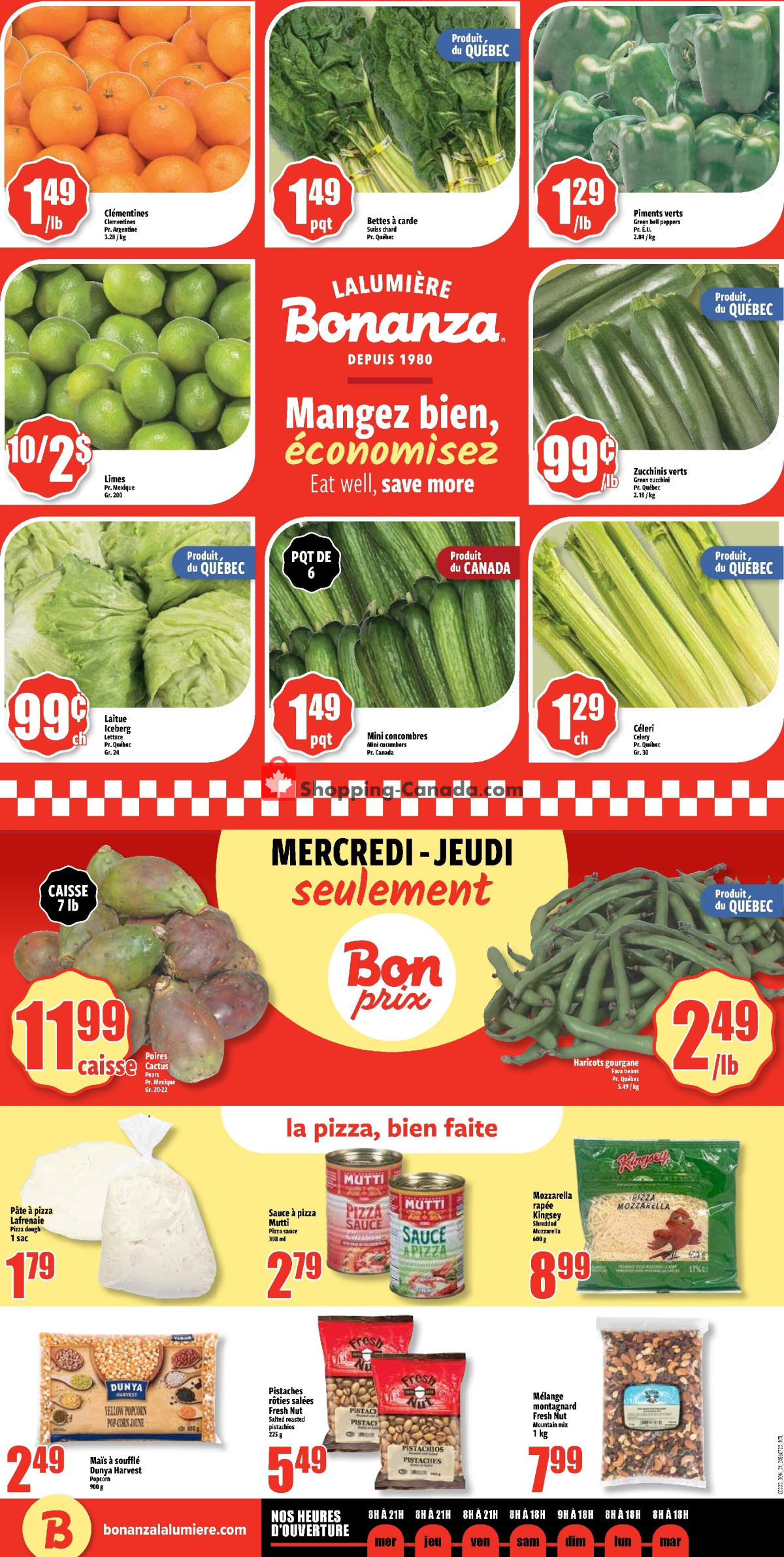 Bonanza Lalumière flyer from Wednesday July 22, 2026 to Tuesday July 28, 2026 - page 4