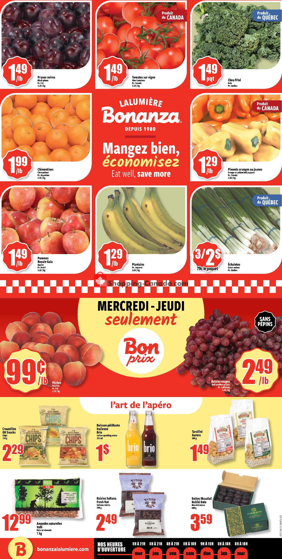 Bonanza Lalumière flyer from Wednesday July 8, 2026 to Tuesday July 14, 2026 - page 4