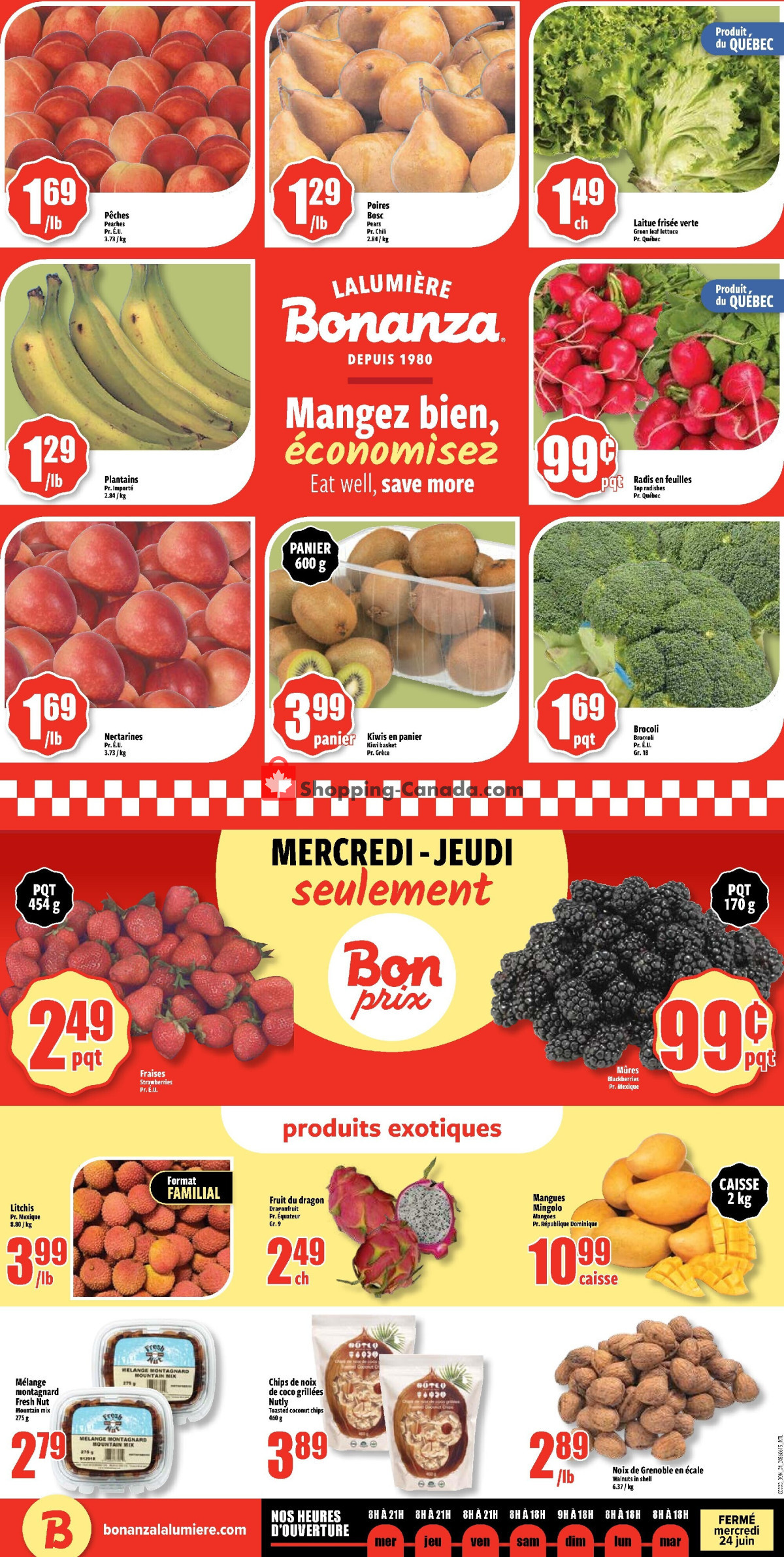 Bonanza Lalumière flyer from Wednesday June 17, 2026 to Tuesday June 23, 2026 - page 4