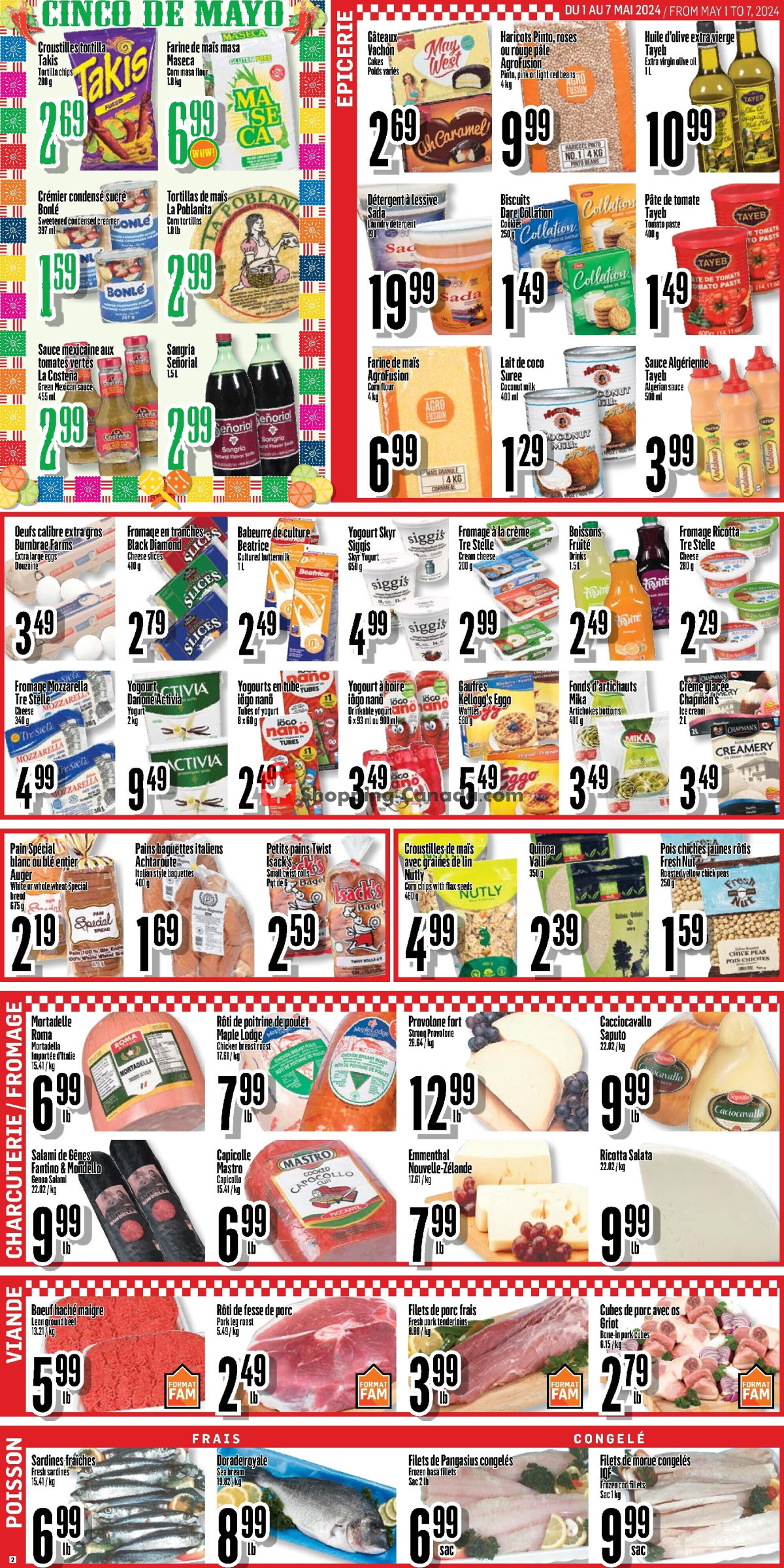 Bonanza Lalumière flyer from Wednesday May 8, 2024 to Tuesday May 14, 2024 - page 3