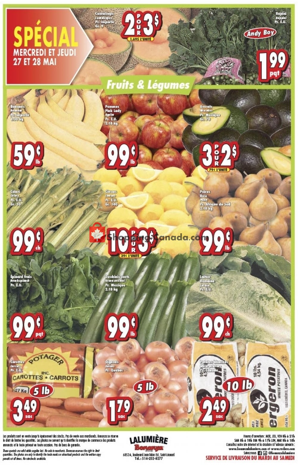 Bonanza Lalumière flyer from Wednesday May 27, 2020 to Tuesday June 2, 2020 - page 4
