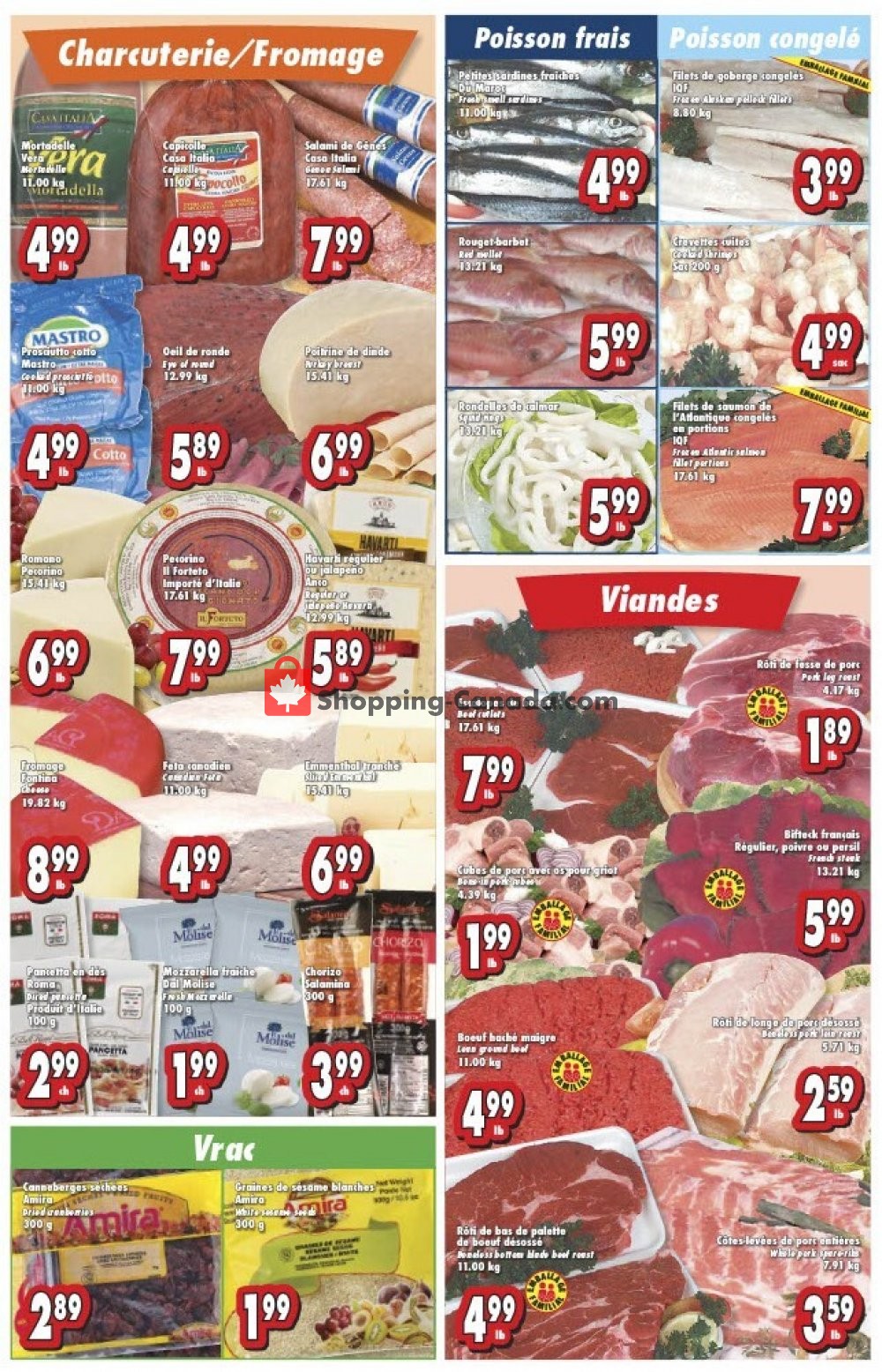 Bonanza Lalumière flyer from Wednesday October 14, 2020 to Tuesday October 20, 2020 - page 3