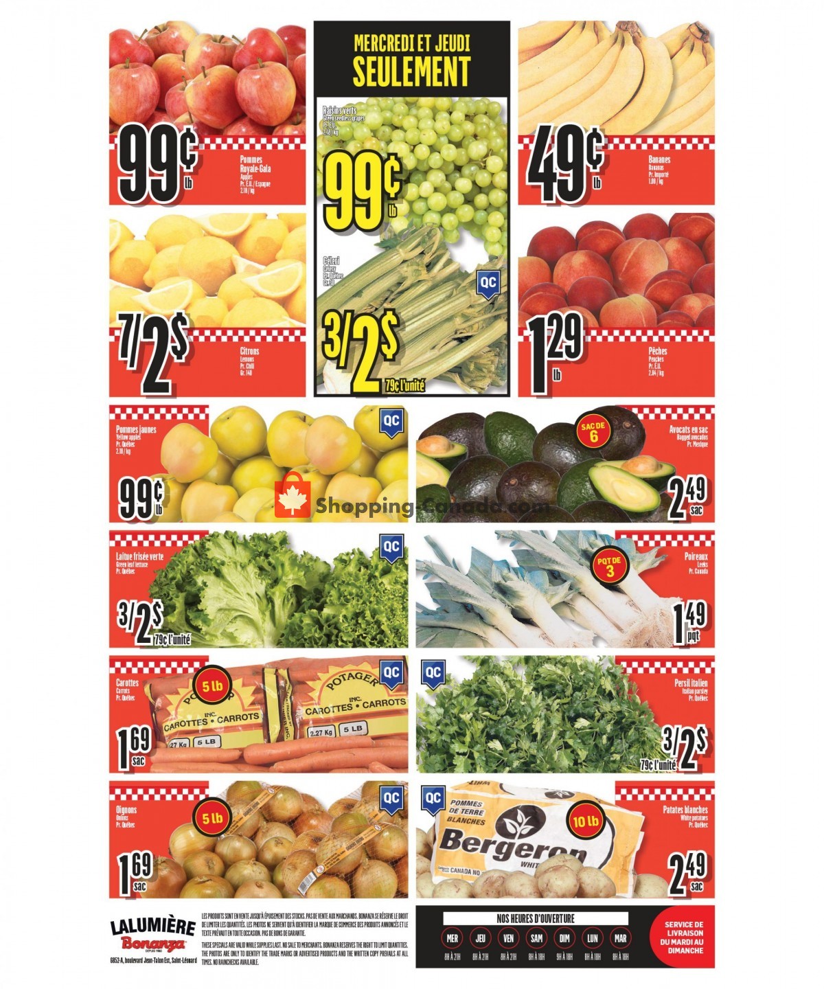Bonanza Lalumière flyer from Wednesday October 6, 2021 to Tuesday October 12, 2021 - page 4