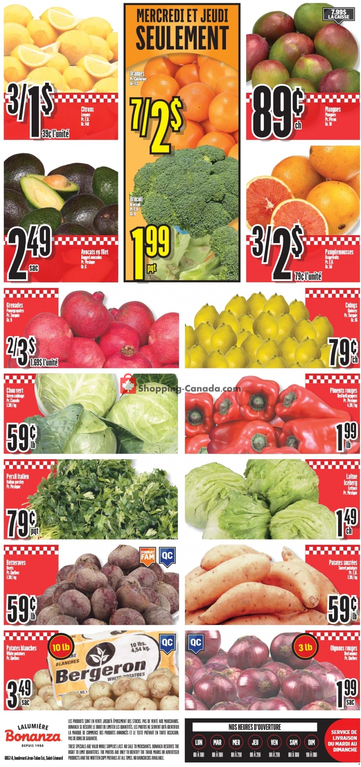 Bonanza Lalumière flyer from Wednesday January 18, 2023 to Tuesday January 24, 2023 - page 4