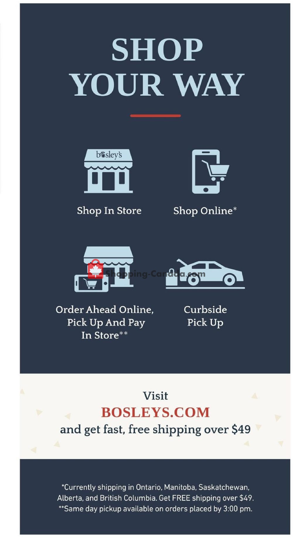 Bosley’s flyer from Monday January 18, 2021 to Wednesday February 3, 2021 - page 20
