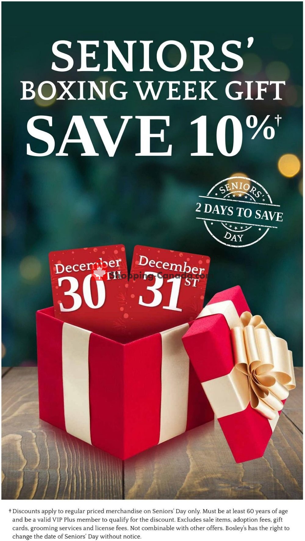 Bosley’s flyer from Thursday December 10, 2020 to Thursday December 24, 2020 - page 22