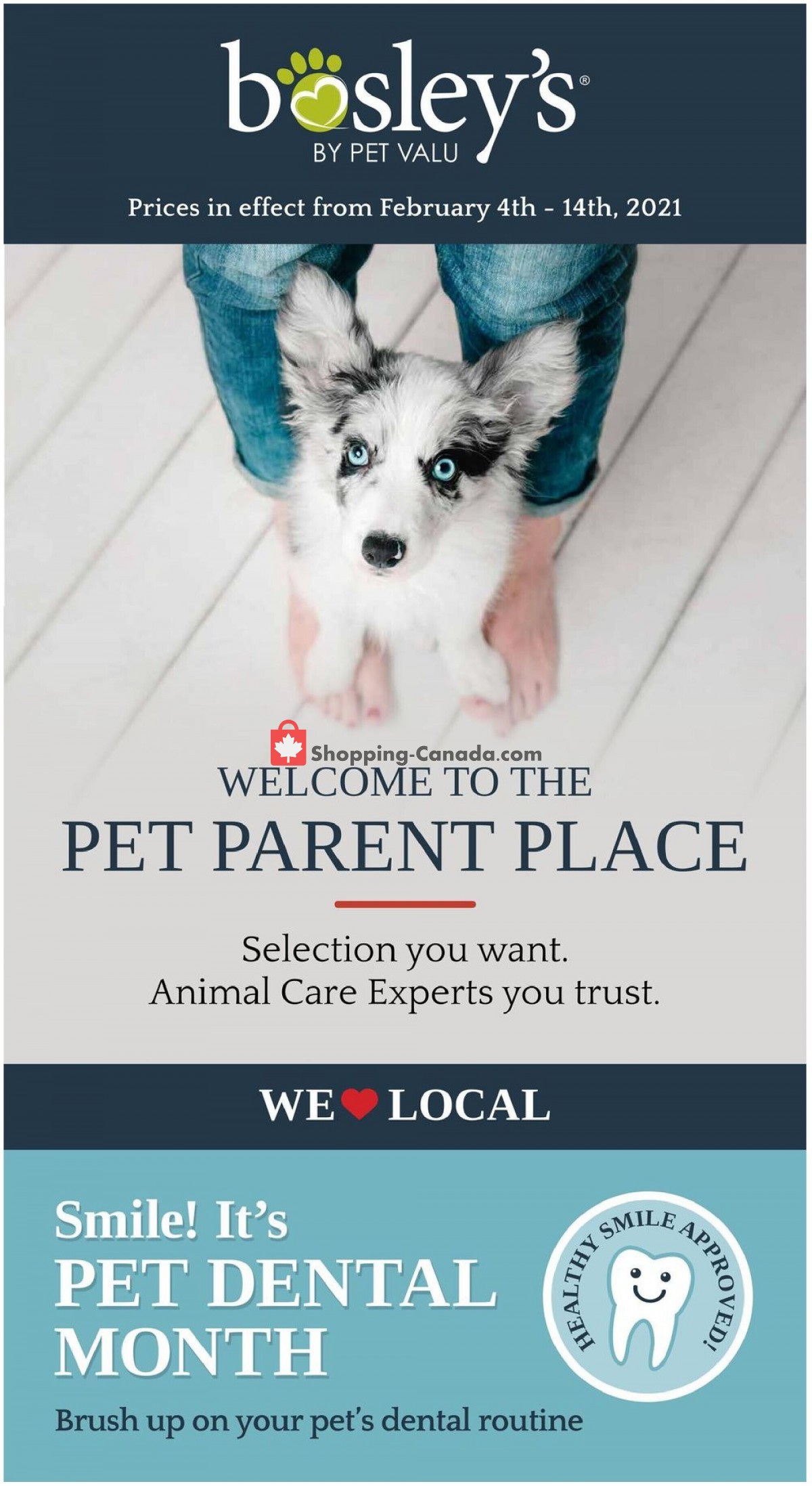 Bosley’s flyer from Thursday February 4, 2021 to Sunday February 14, 2021 - page 1