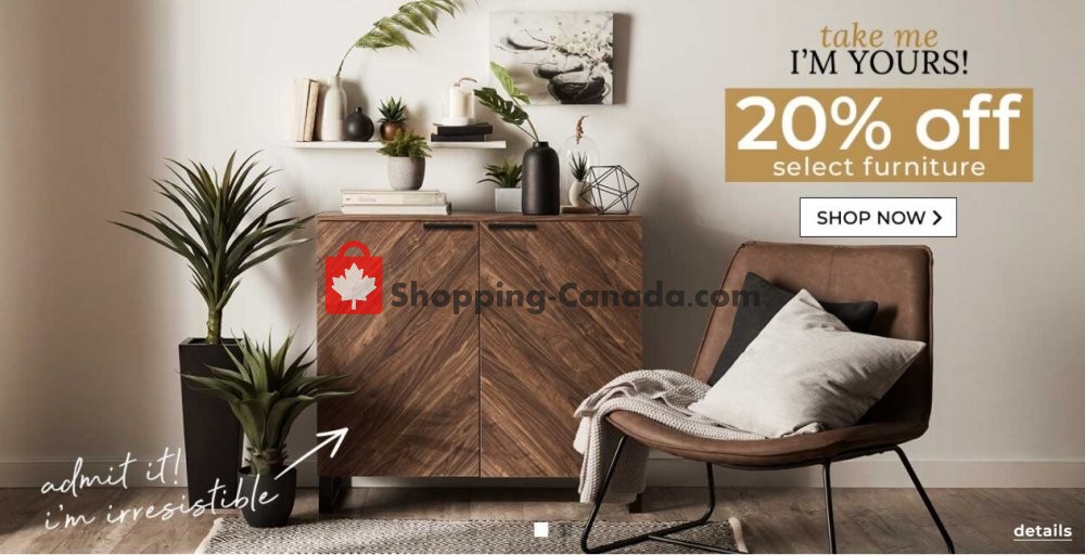 Bouclair Canada, flyer (Hot Offers) August 12 August 18, 2020 Shopping Canada