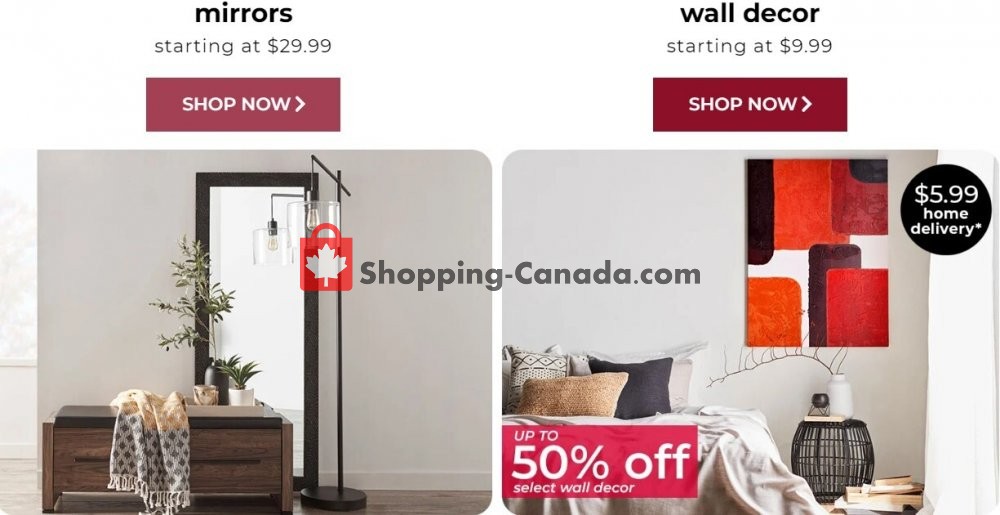 Bouclair Canada, flyer (Hot Offers) July 1 July 7, 2020 Shopping