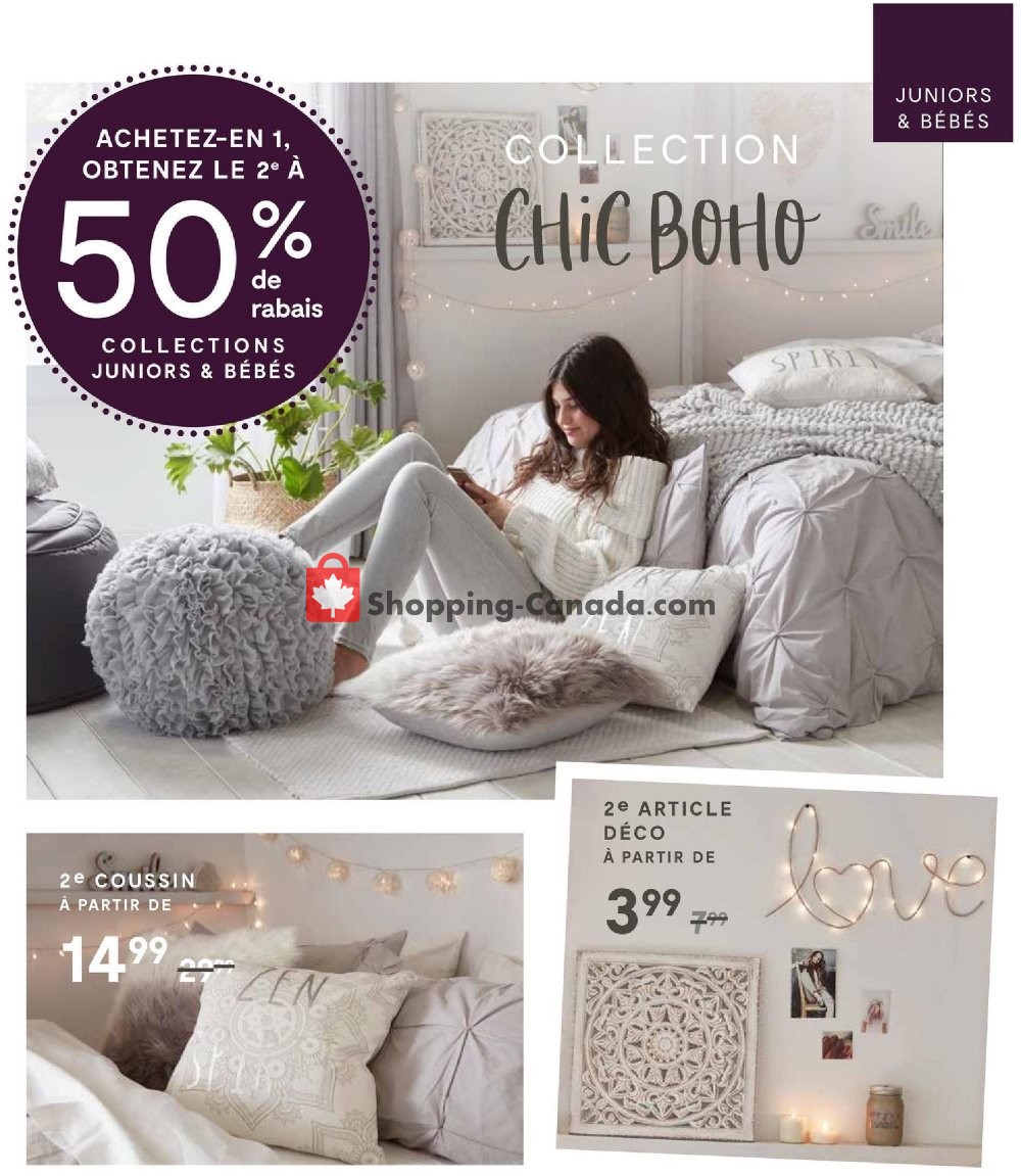 Bouclair flyer from Wednesday October 31, 2018 to Tuesday November 6, 2018 - page 2