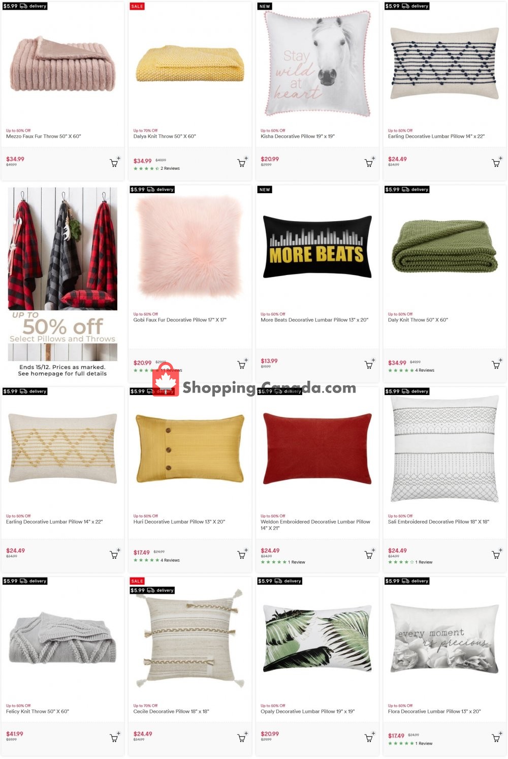 Bouclair Canada, flyer (Special Deals) December 16 December 22