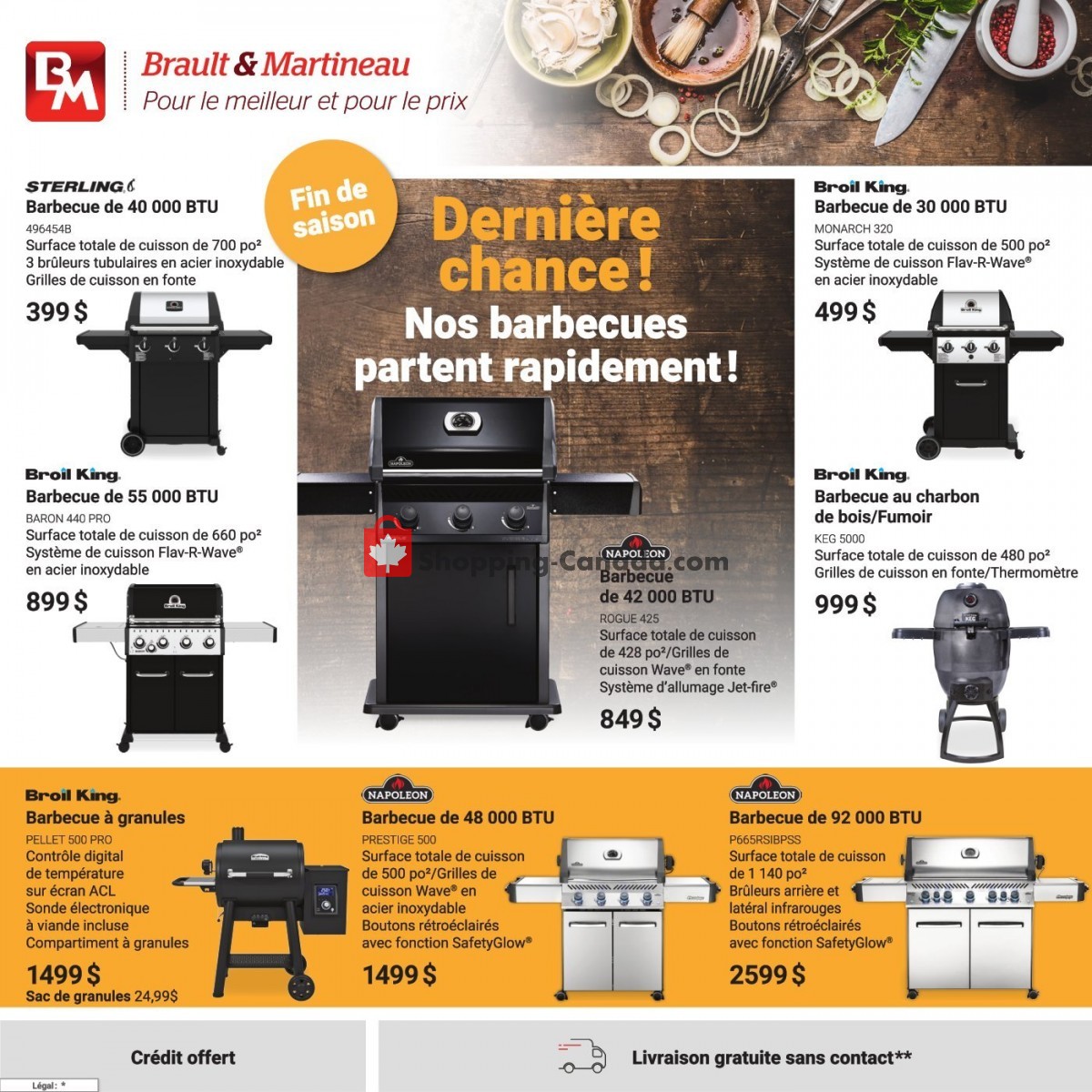 Brault & Martineau flyer from Friday September 3, 2021 to Friday October 15, 2021 - page 1