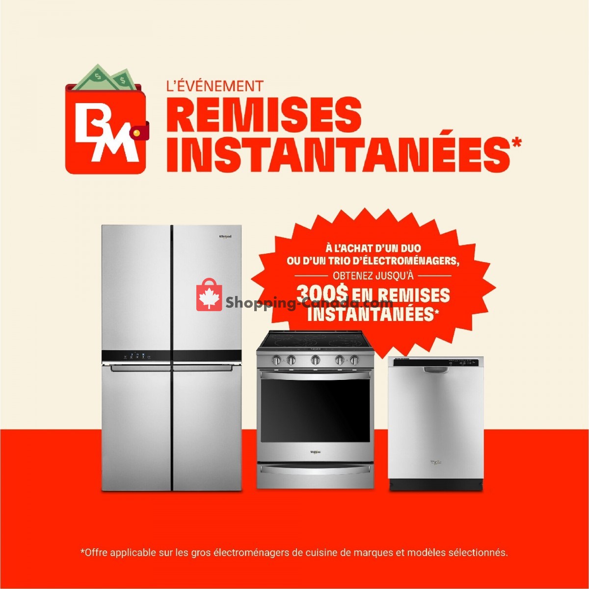 Brault & Martineau Canada, flyer (Levenement Remises Instantanees