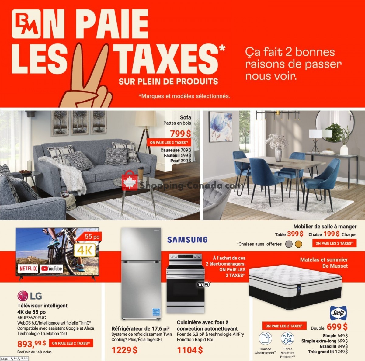 Brault & Martineau flyer from Thursday April 28, 2022 to Thursday May 19, 2022 - page 1