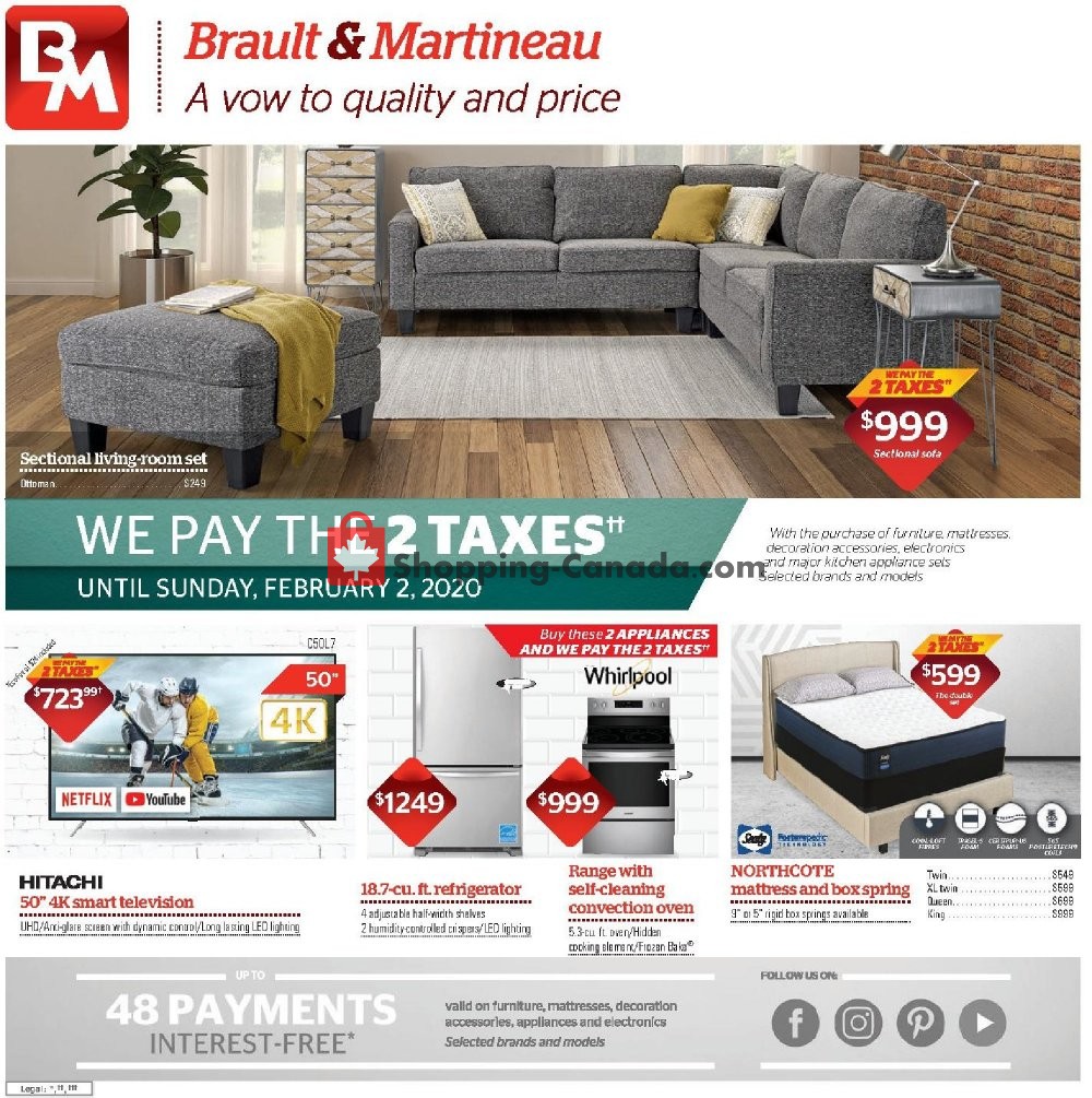 Brault Et Martineau Nous Payons Les Taxes