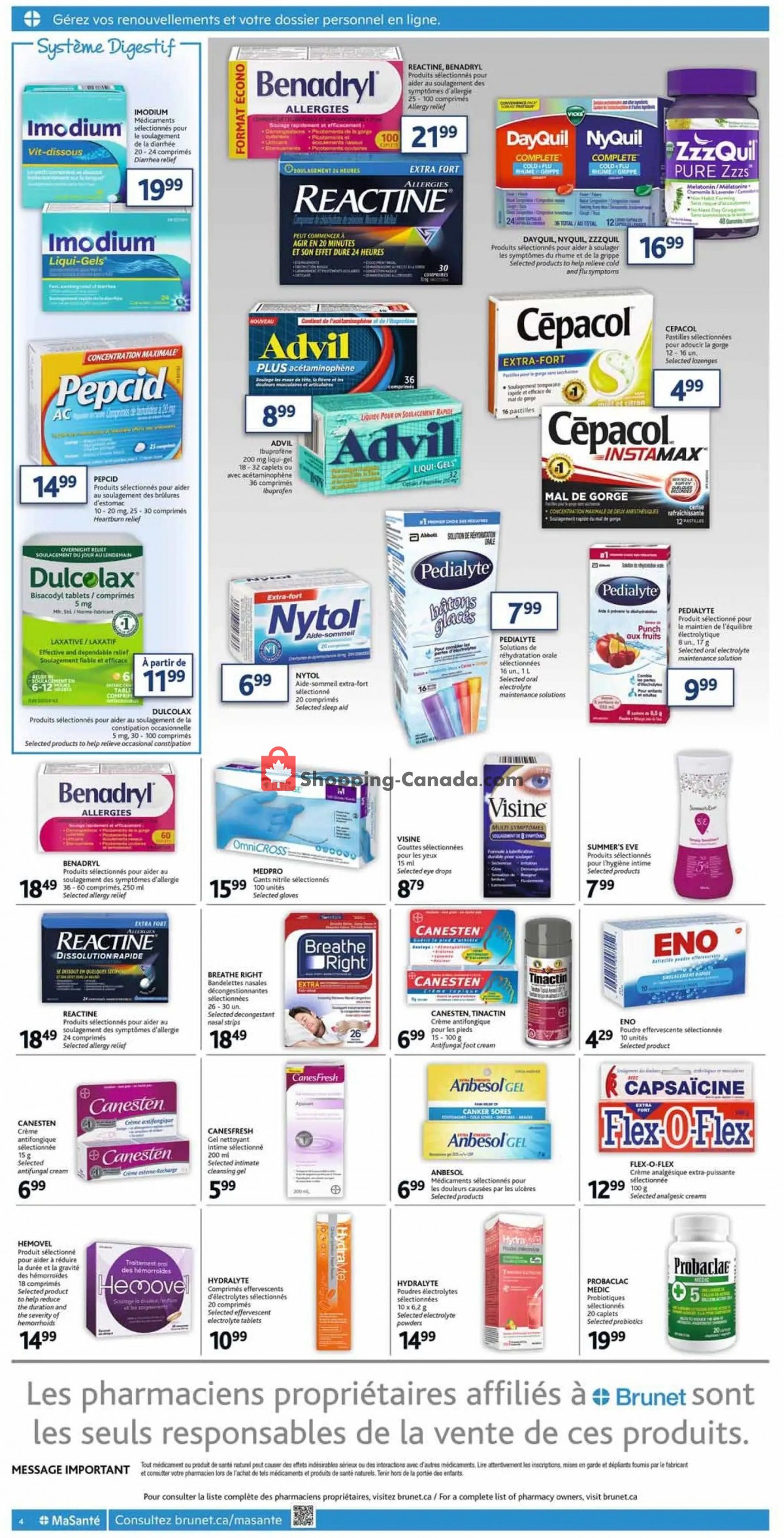Brunet flyer from Thursday January 19, 2023 to Wednesday January 25, 2023 - page 4