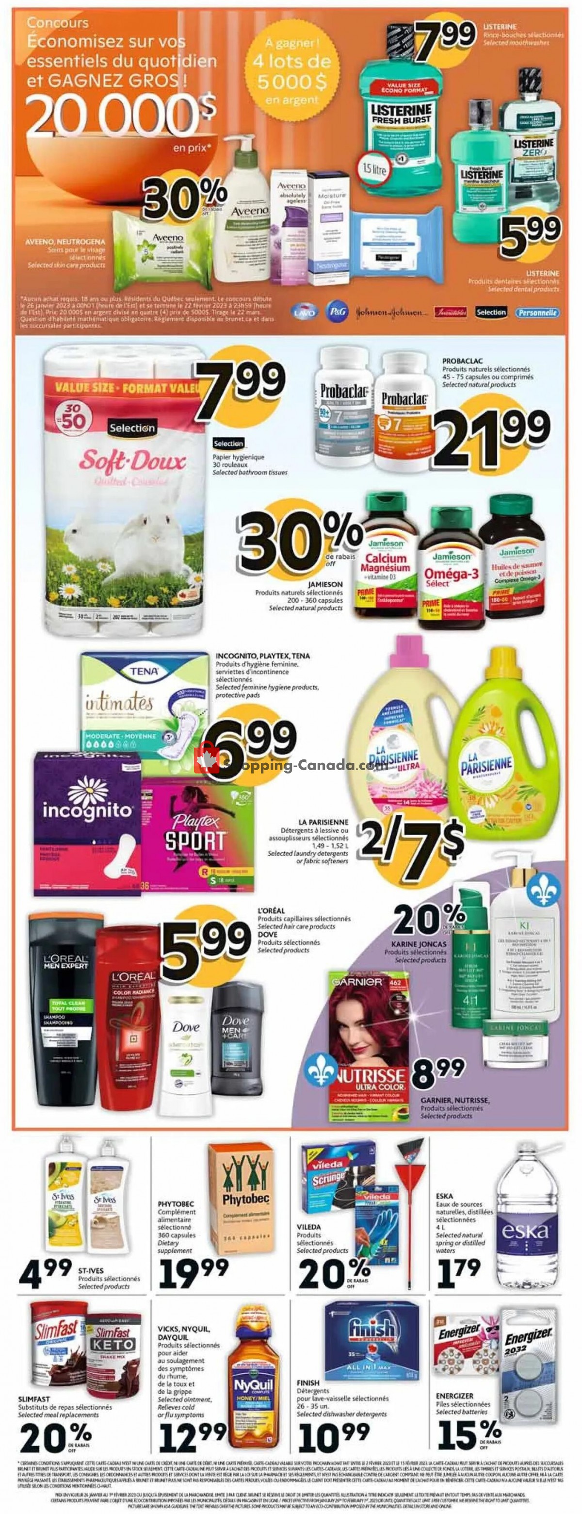 Brunet flyer from Thursday January 26, 2023 to Wednesday February 1, 2023 - page 3