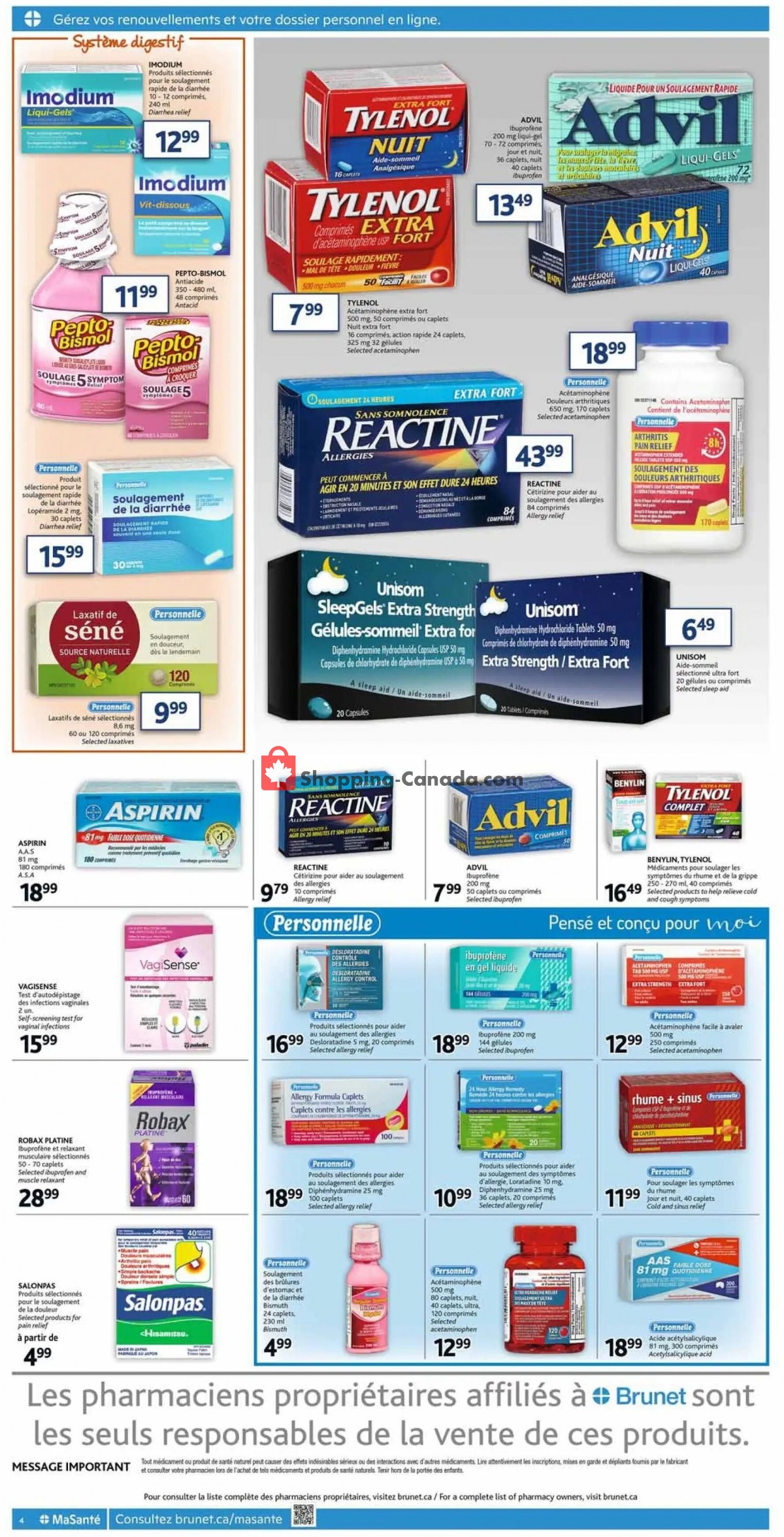 Brunet flyer from Thursday January 26, 2023 to Wednesday February 1, 2023 - page 4