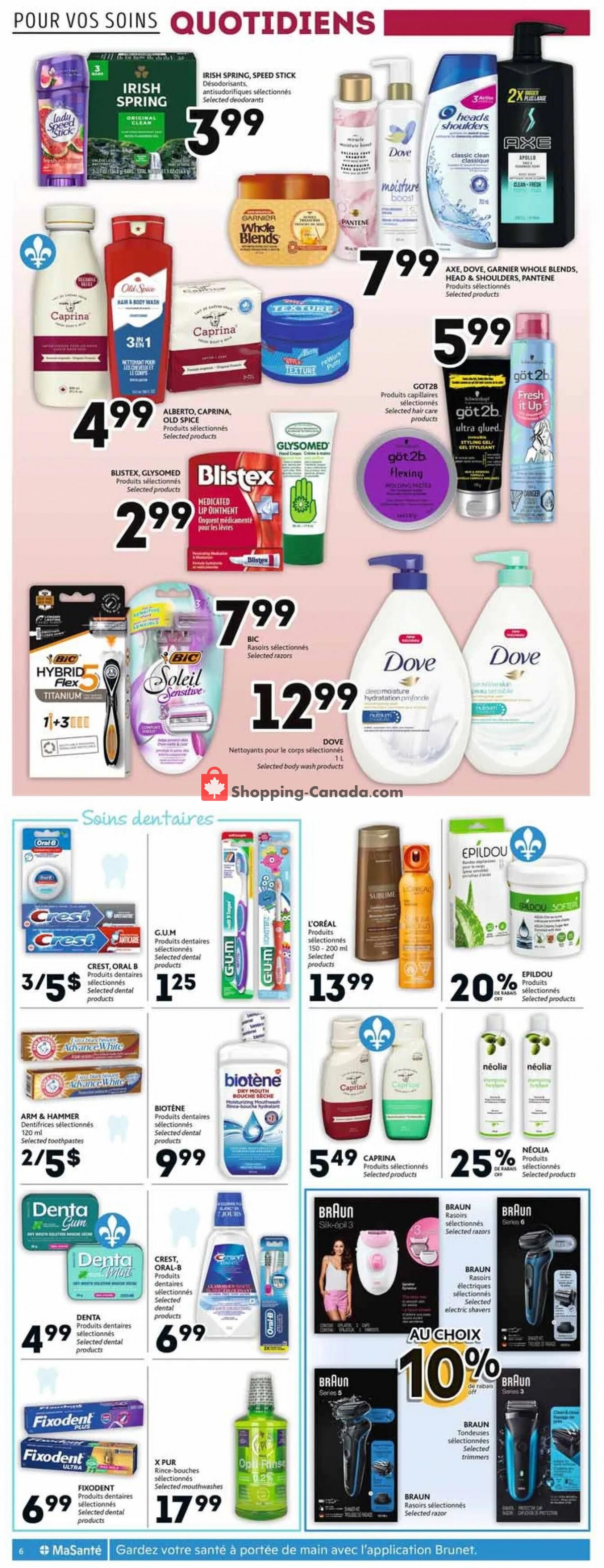 Brunet flyer from Thursday January 26, 2023 to Wednesday February 1, 2023 - page 6